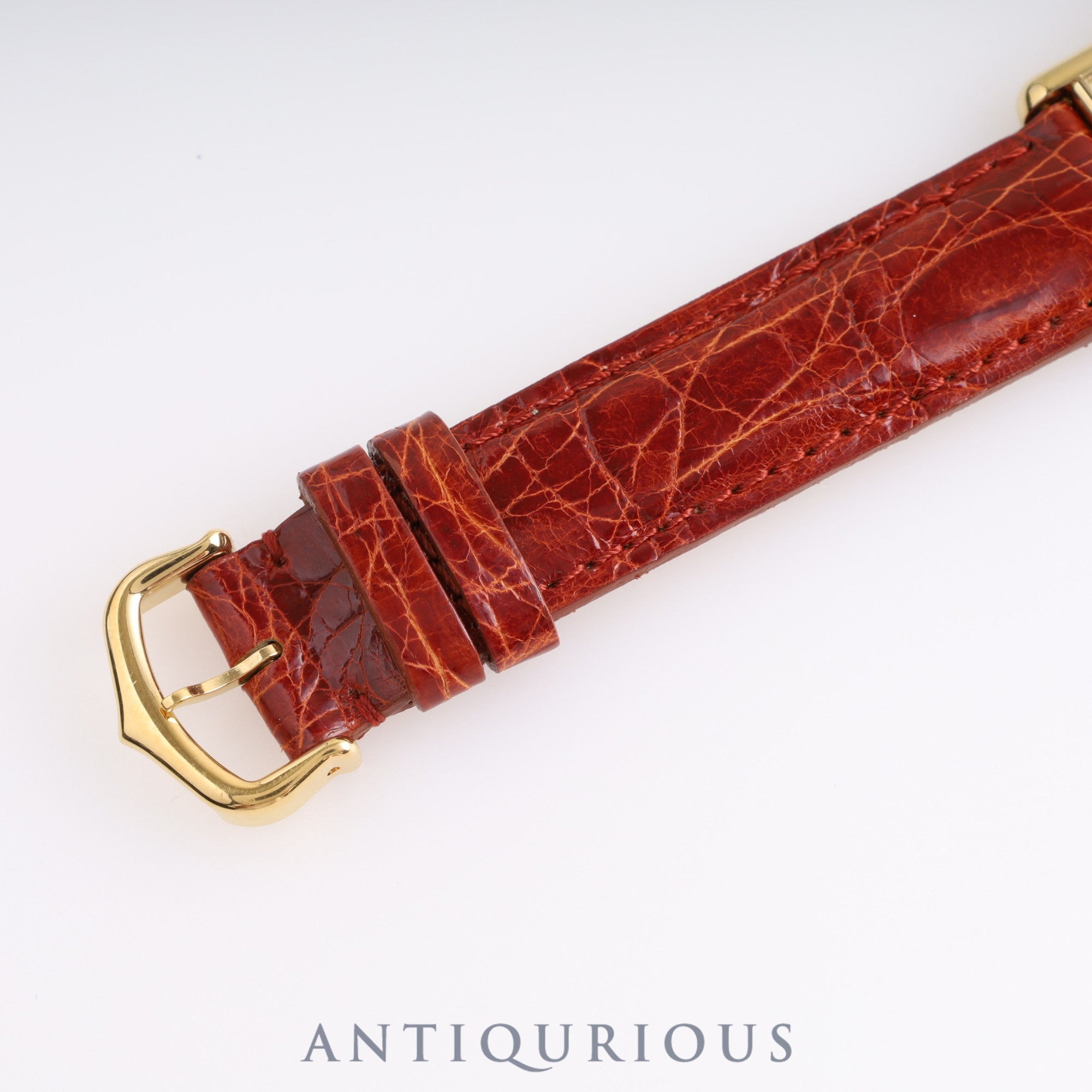 Cartier Must Tank LM QZ W1002753 / 590005 SV925 Leather Genuine Buckle (GP) Ivory Dial Box Cartier Boutique Complete Service