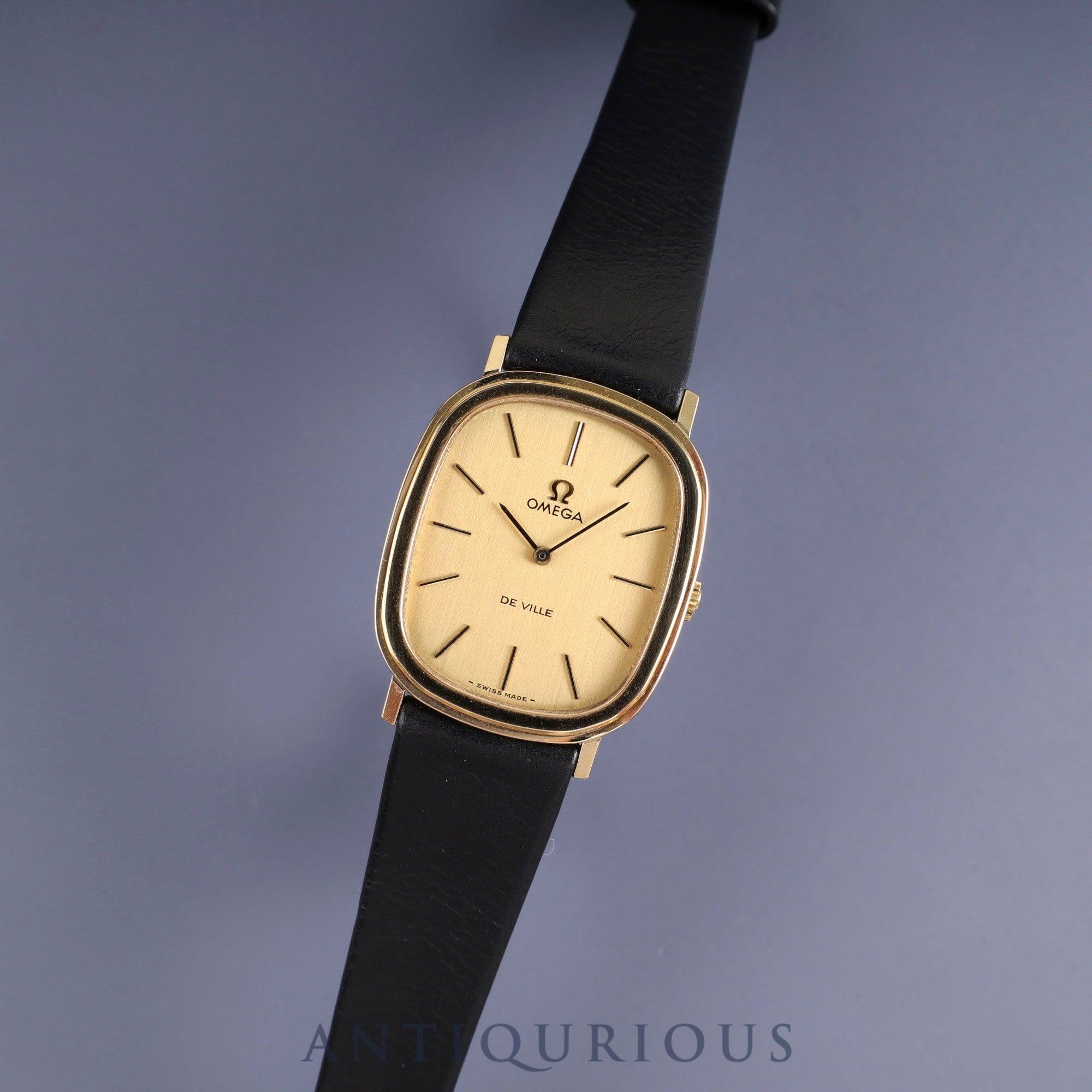 Omega De Ville 511.0472 Manual winding Cal.625 GP Genuine leather strap Genuine buckle (GP) Gold dial Case Overhauled