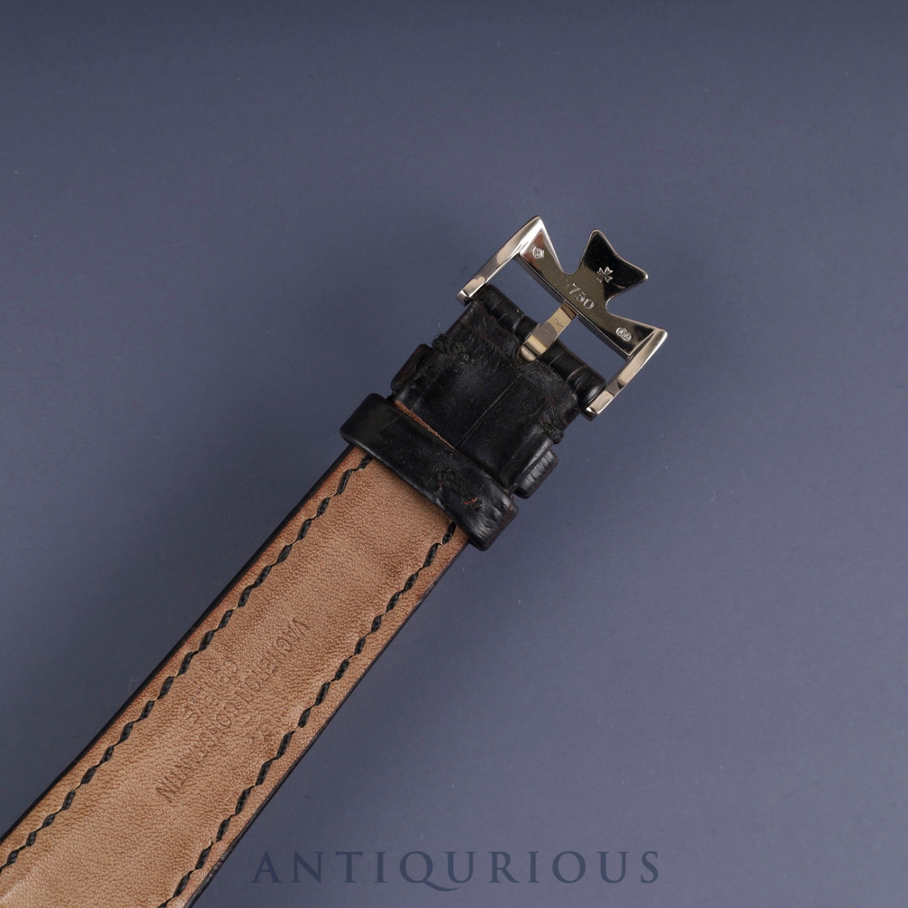 ヴァシュロン・コンスタンタン キャビノチェ 91001/000G-7 手巻き Cal.1017 750 純正革ベルト 純正尾錠(750) ホワイト文字盤 箱 ケース 冊子 保証書(1996年) オーバーホール済み