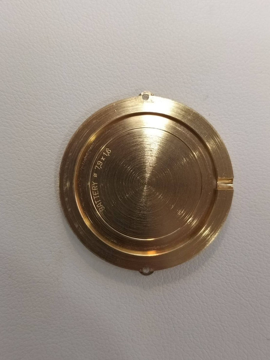 Cartier Must Vendôme VLC LM W1005454 / 590003 Quartz Caliber 90 SV925 Leather Strap Genuine GP Buckle Opalescent Dial Warranty (1997 / Personally Inscribed) Overhauled