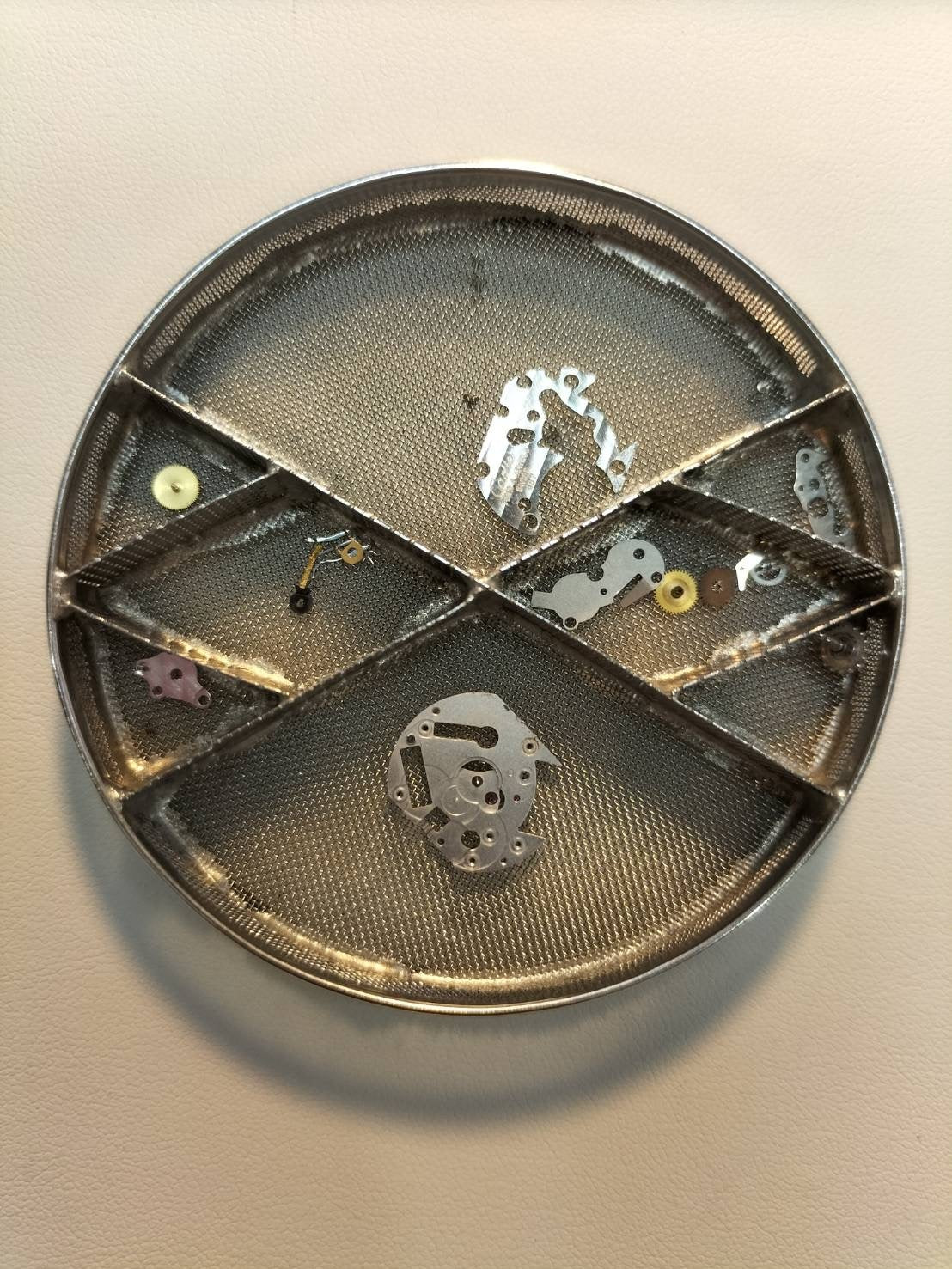 Cartier Must Tank SM 6057002 Quartz Cal.057 SV925 Leather Genuine Buckle (SS) White Roman Dial Box Overhauled