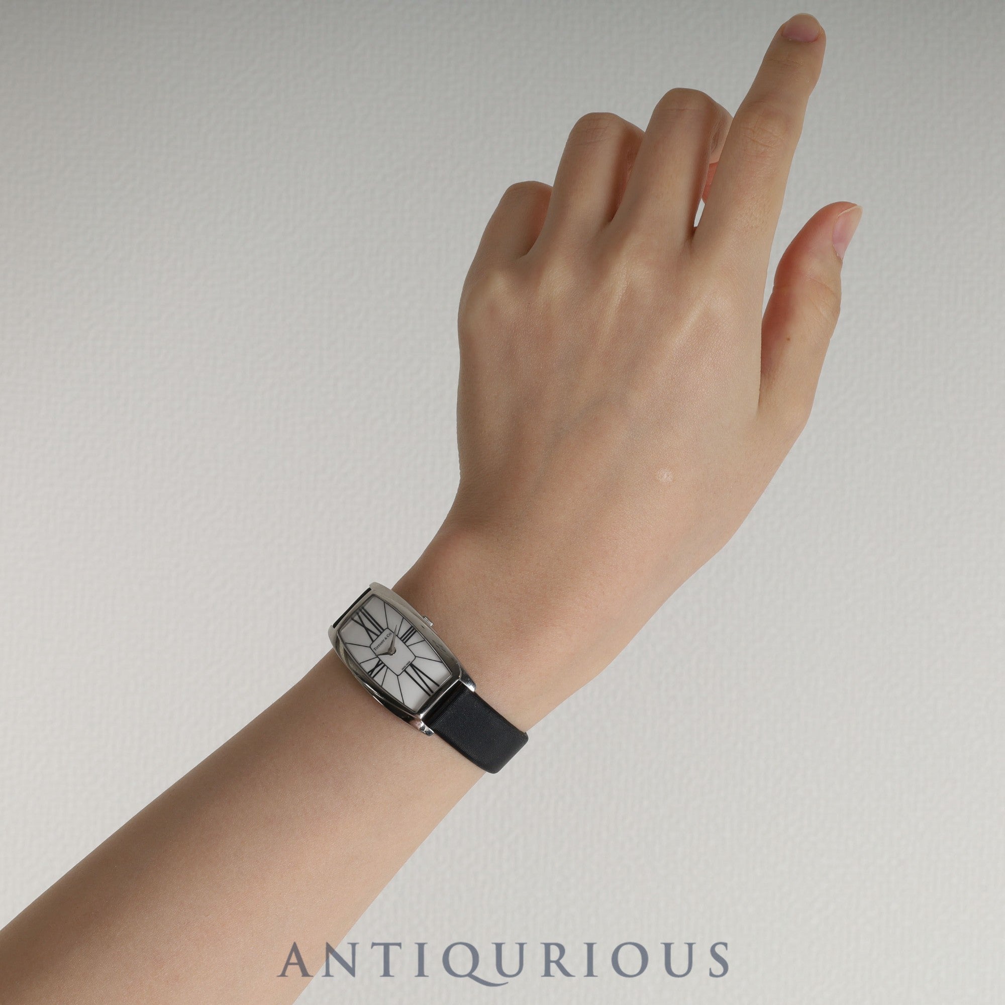 Tiffany Gemea Z6401.10.10A29A48A Quartz Cal.976.001 SS Genuine belt Genuine buckle (SS) White dial Overhauled