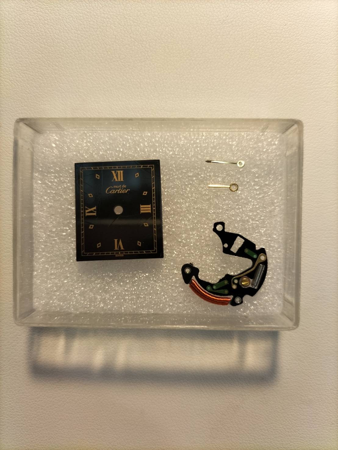 カルティエ マストタンク LM W1001254 / 590005 クォーツ Cal.90 SV925 革 純正Dバックル(GP) ブラック飛びローマン文字盤 保証書(1990年) オーバーホール済み 新品仕上げ済み