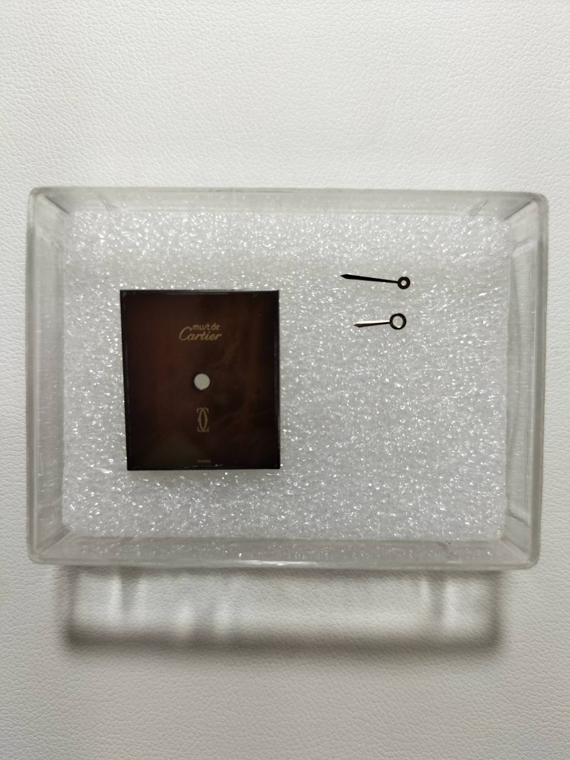カルティエ マストタンク LM 6 手巻き Cal.78-1 SV925 革 純正ピンバックル(GP)マホガニー文字盤(SWISS表記) オーバーホール済み