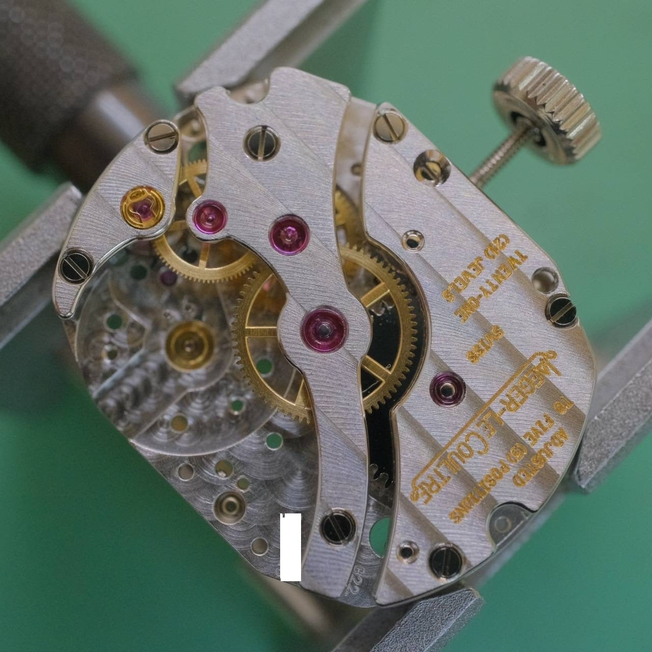 ジャガー・ルクルト ビッグレベルソ Q2708420(270.8.62)手巻き Cal.822 SS 革 純正バックル(SS)シルバー文字盤 箱 説明書 替えベルト