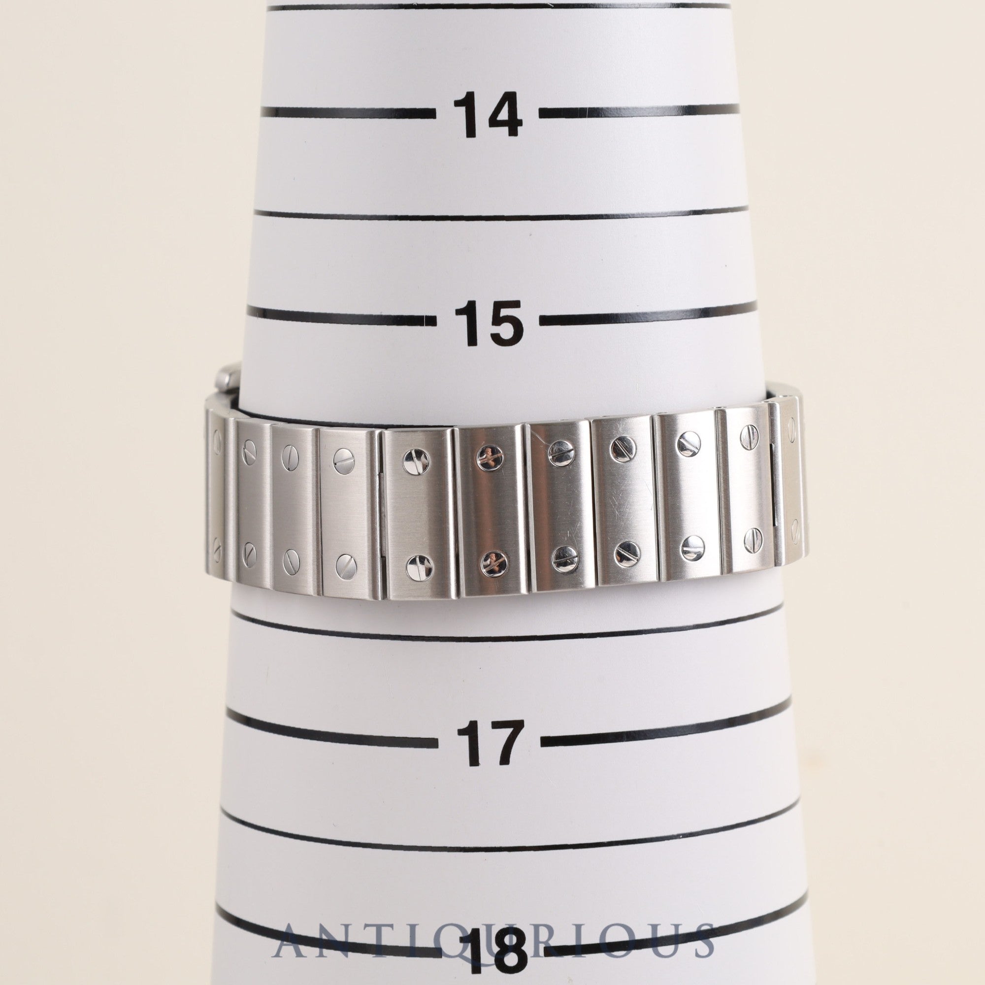 カルティエ サントス ガルベ LM W20040D6/2319 自動巻き SS シルバーギョーシェ文字盤 カルティエブティックにてコンプリートサービス(フルメンテナンス)済み