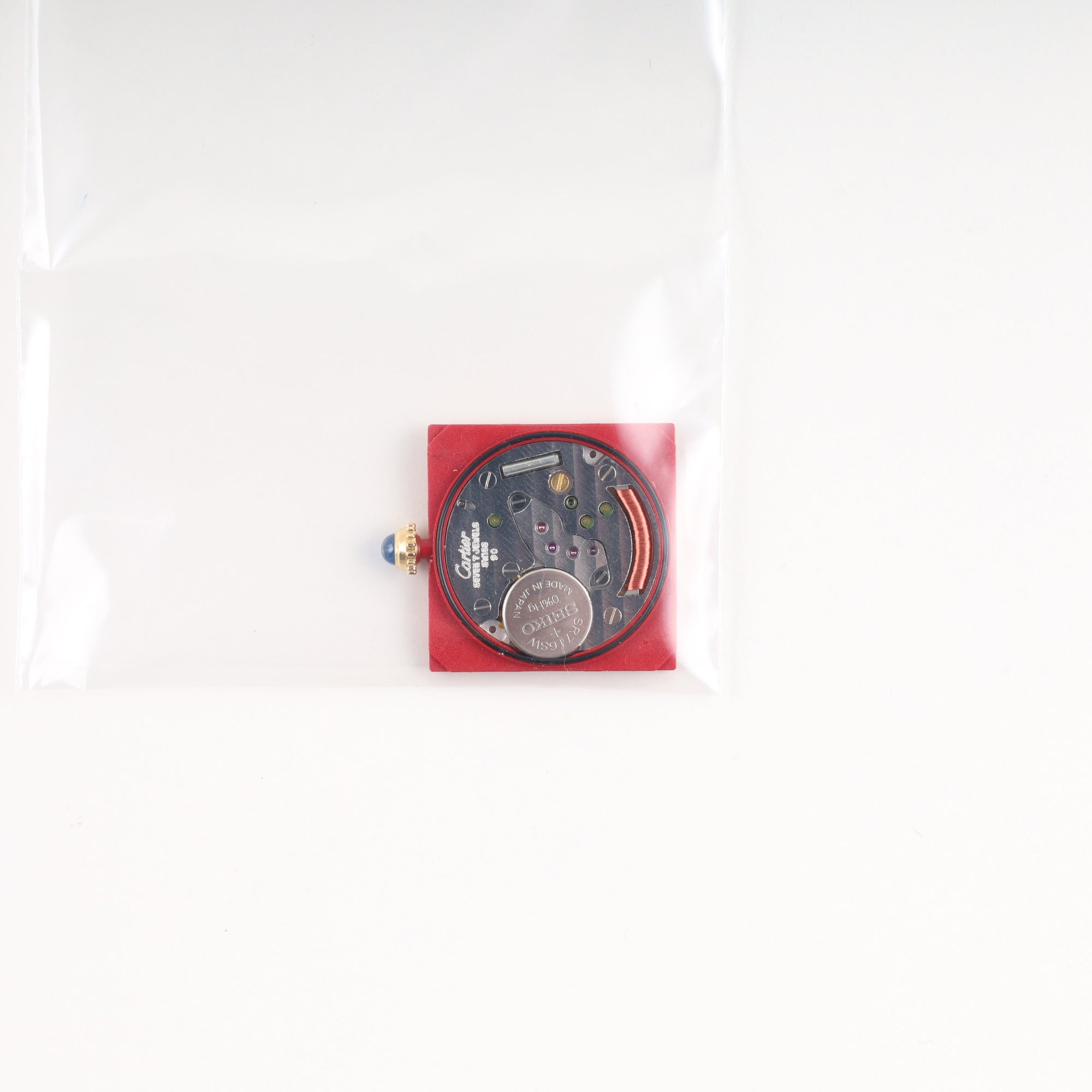 カルティエ マストタンク LM 590005 クォーツ Cal.90 SV925 革 純正尾錠(GP)オパラン文字盤 オーバーホール済み 新品仕上げ済み