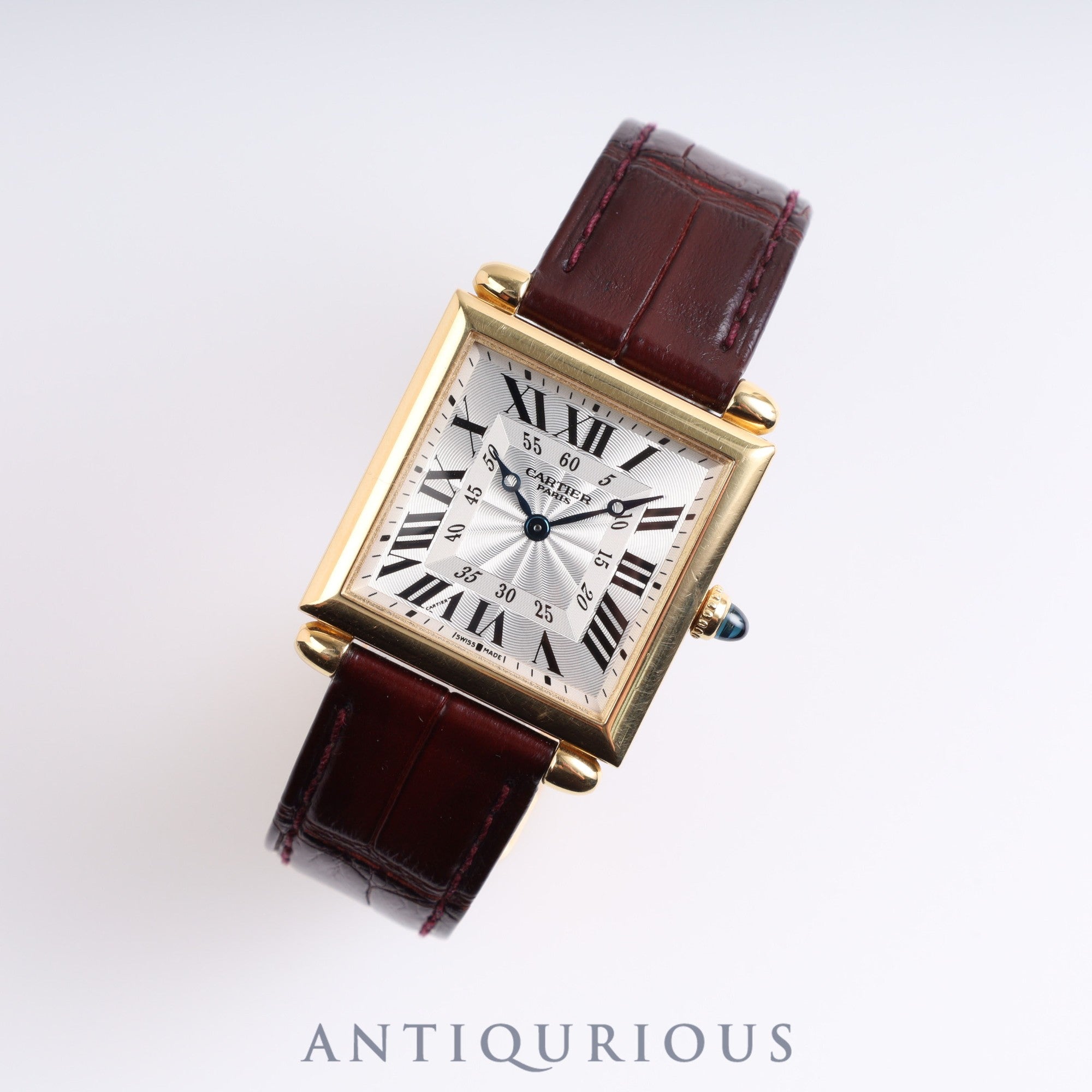Cartier Tank Obu LM W1527551 2380 Box Warranty Card