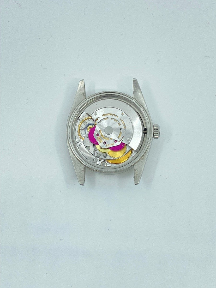 Rolex Datejust 1601 Automatic Caliber 1570 Stainless Steel/White Steel Sigma Dial Gray Dial No. 34 (1972) Overhauled