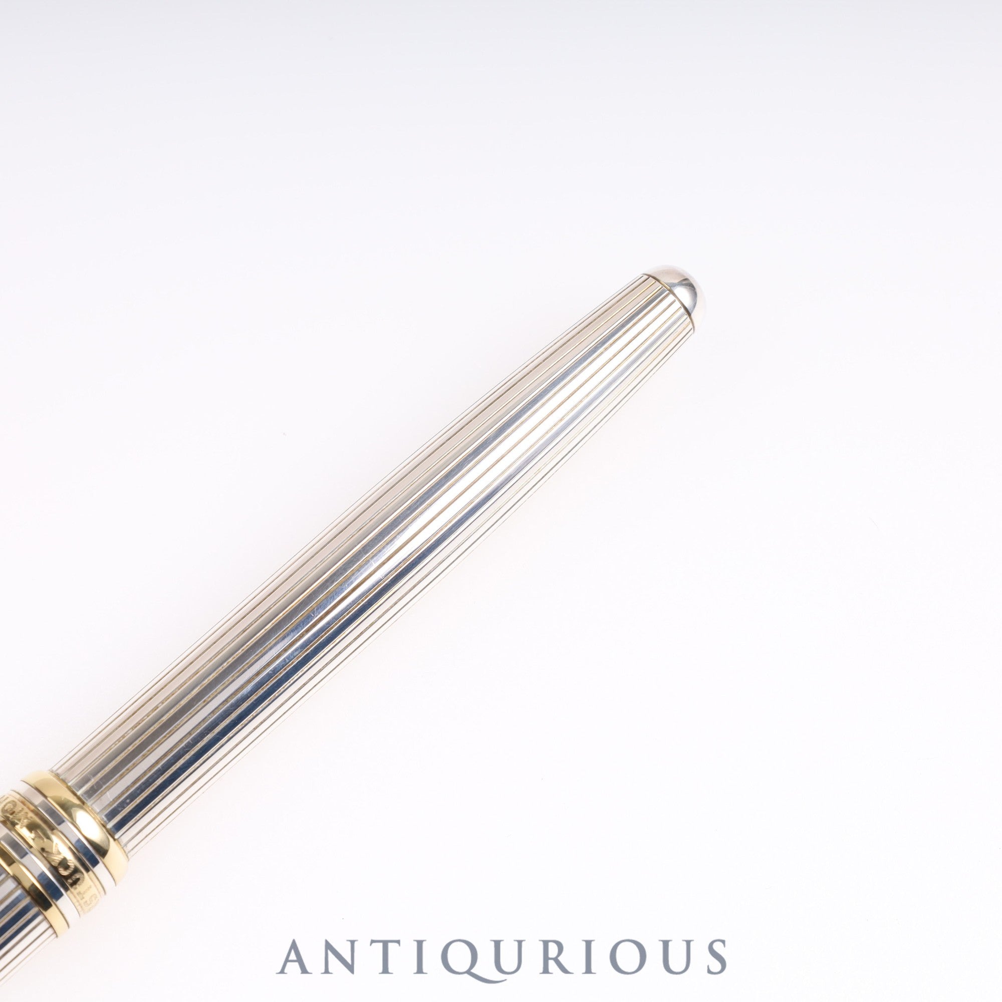 Montblanc Meisterstuck Solitaire Ballpoint Pen SV925 Cap New Refill
