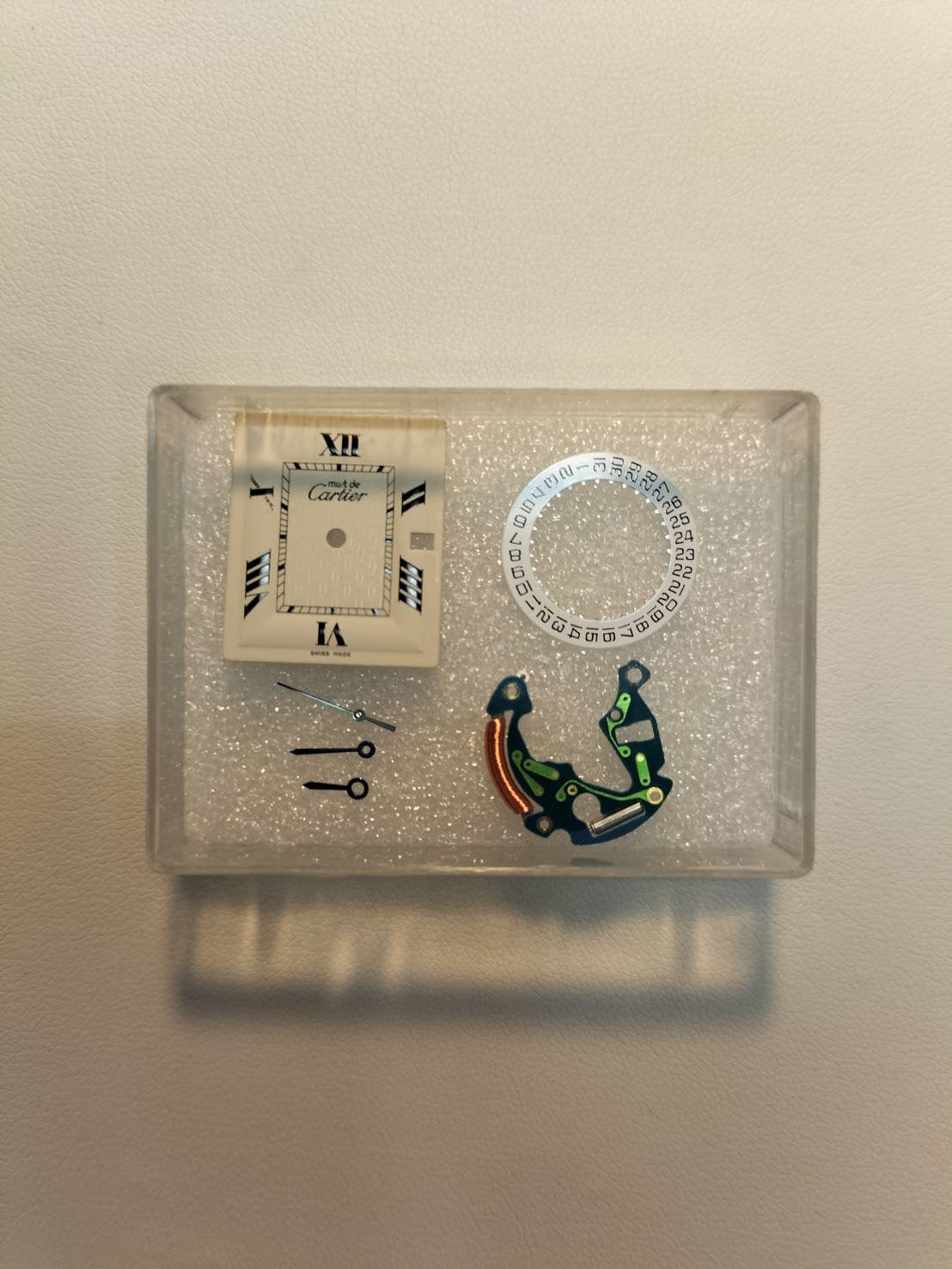 カルティエ マストタンク GM(XL) 2413 クォーツ Cal.87 SV925 革 純正尾錠(GP) ホワイト飛びローマン文字盤 オーバーホール済み