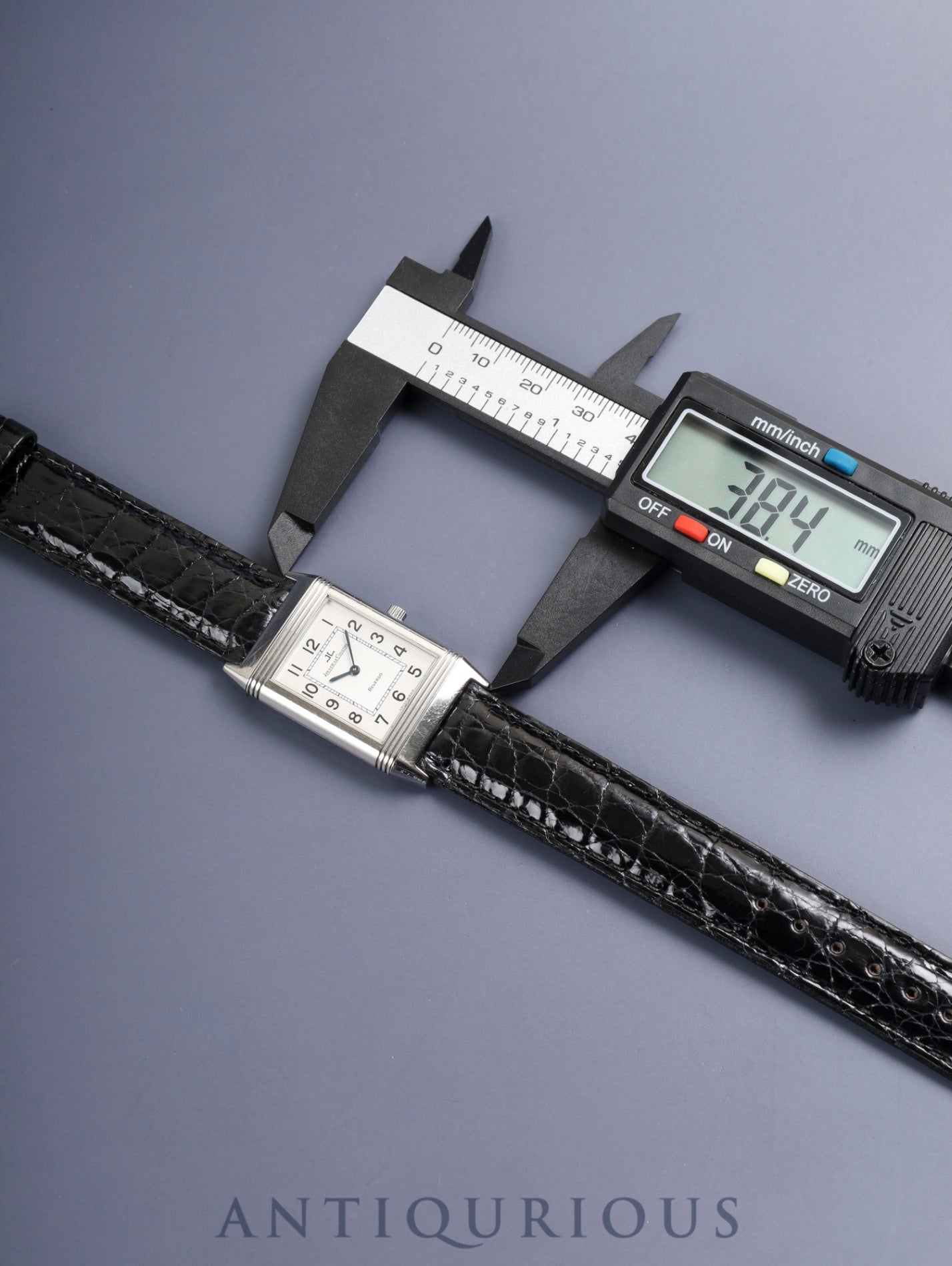 ジャガー・ルクルト レベルソ クラシック 250.8.86 / Q2508420 手巻き Cal.846-1 SS 革 純正尾錠(SS) シルバーアラビア文字盤 オーバーホール済み