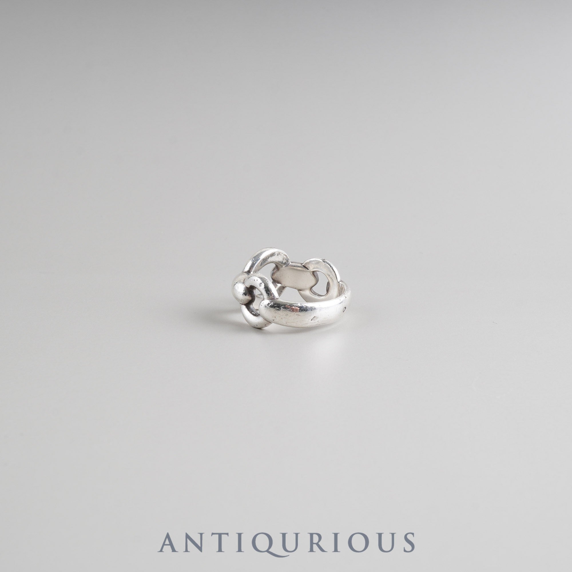 Hermes Ring Horsebit SV925 #52