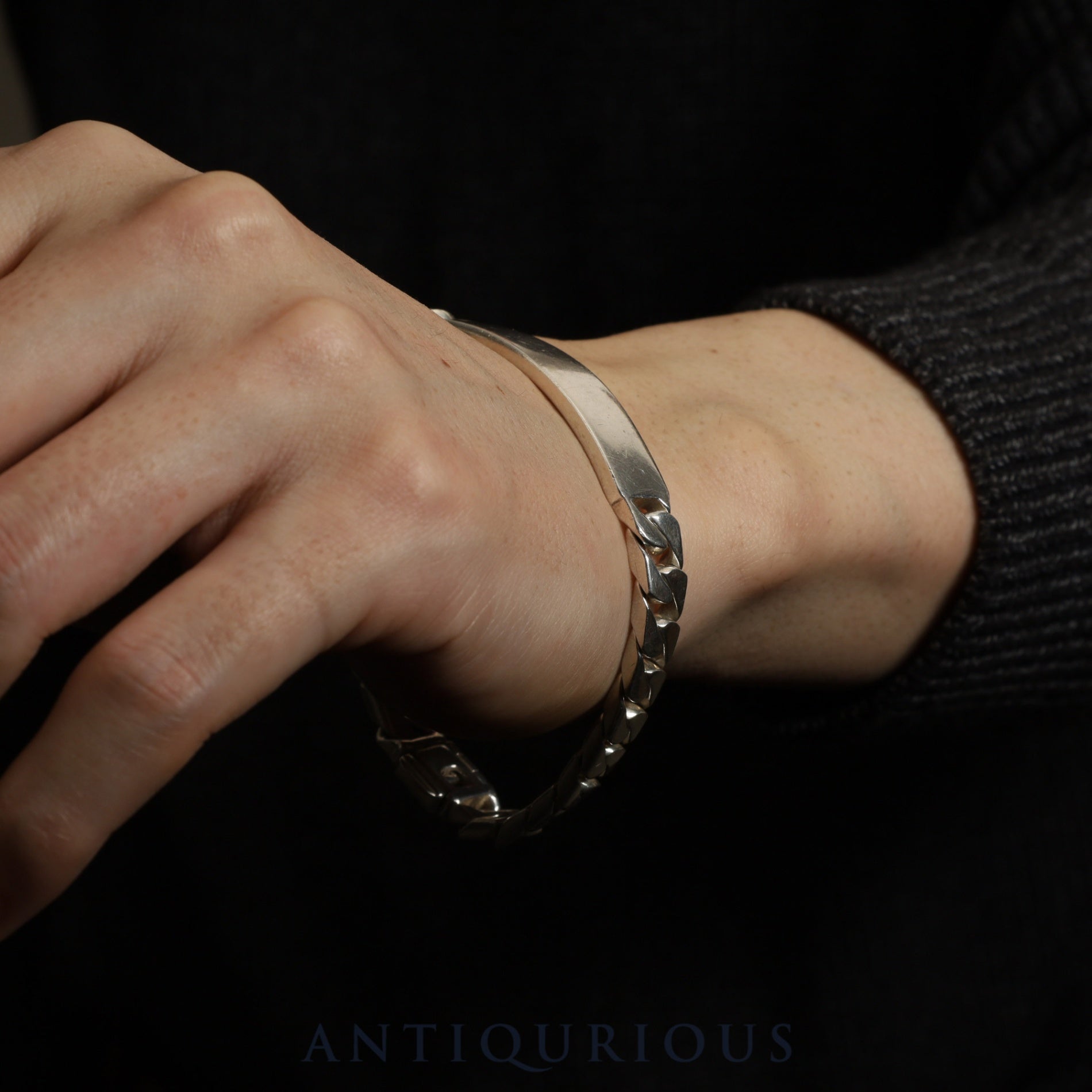 ティファニー ブレスレット ID 喜平 チェーン スターリングシルバー