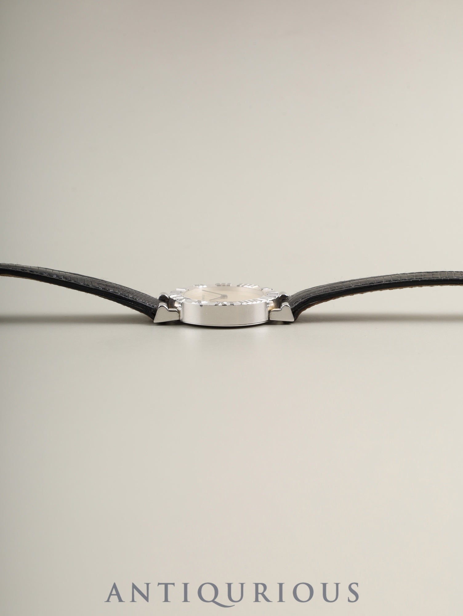 ティファニー アトラス SV CASE L0640 クォーツ Cal.976.001 SV925 純正革ベルト 純正尾錠(SS) シルバー文字盤 箱 オーバーホール済み