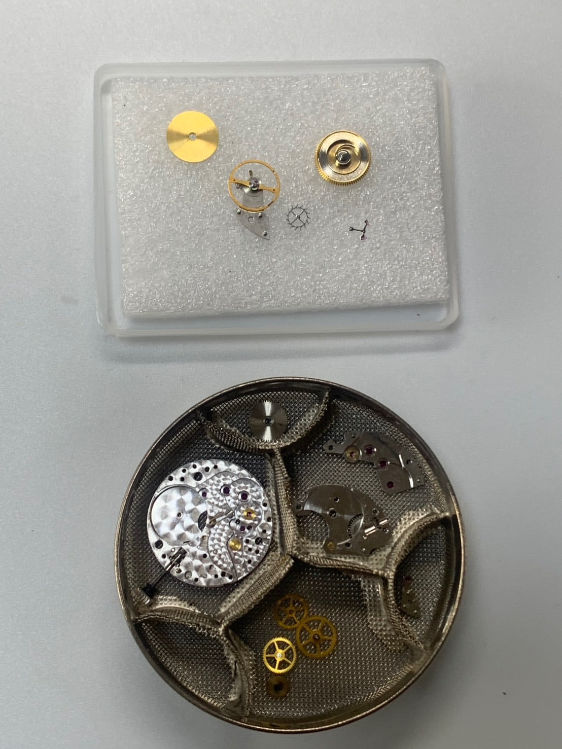 ロレックス チェリーニ 4114 手巻き Cal.1600 革 750WG 純正ピンバックル(SS)シルバー文字盤 42番台(1974年) オーバーホール済み