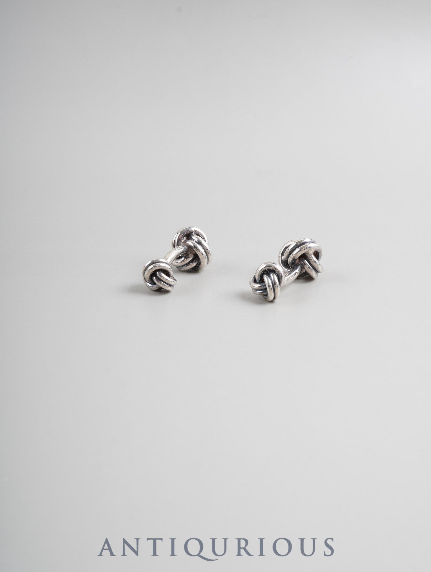 Tiffany Cufflinks Double Knot Sterling Silver (SV925)