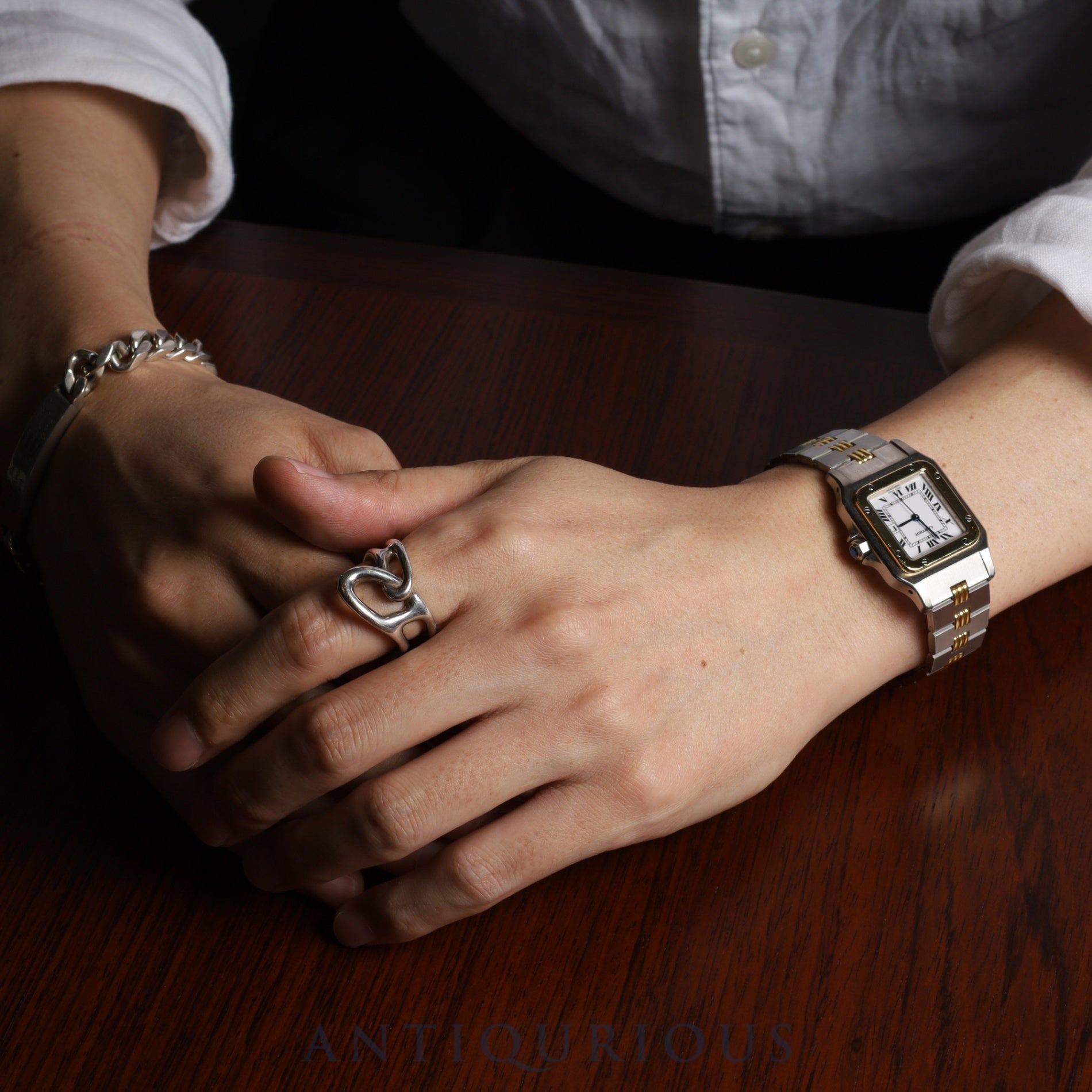 エルメス リング シェーヌダンクル パンク SV925 #56 20年刻