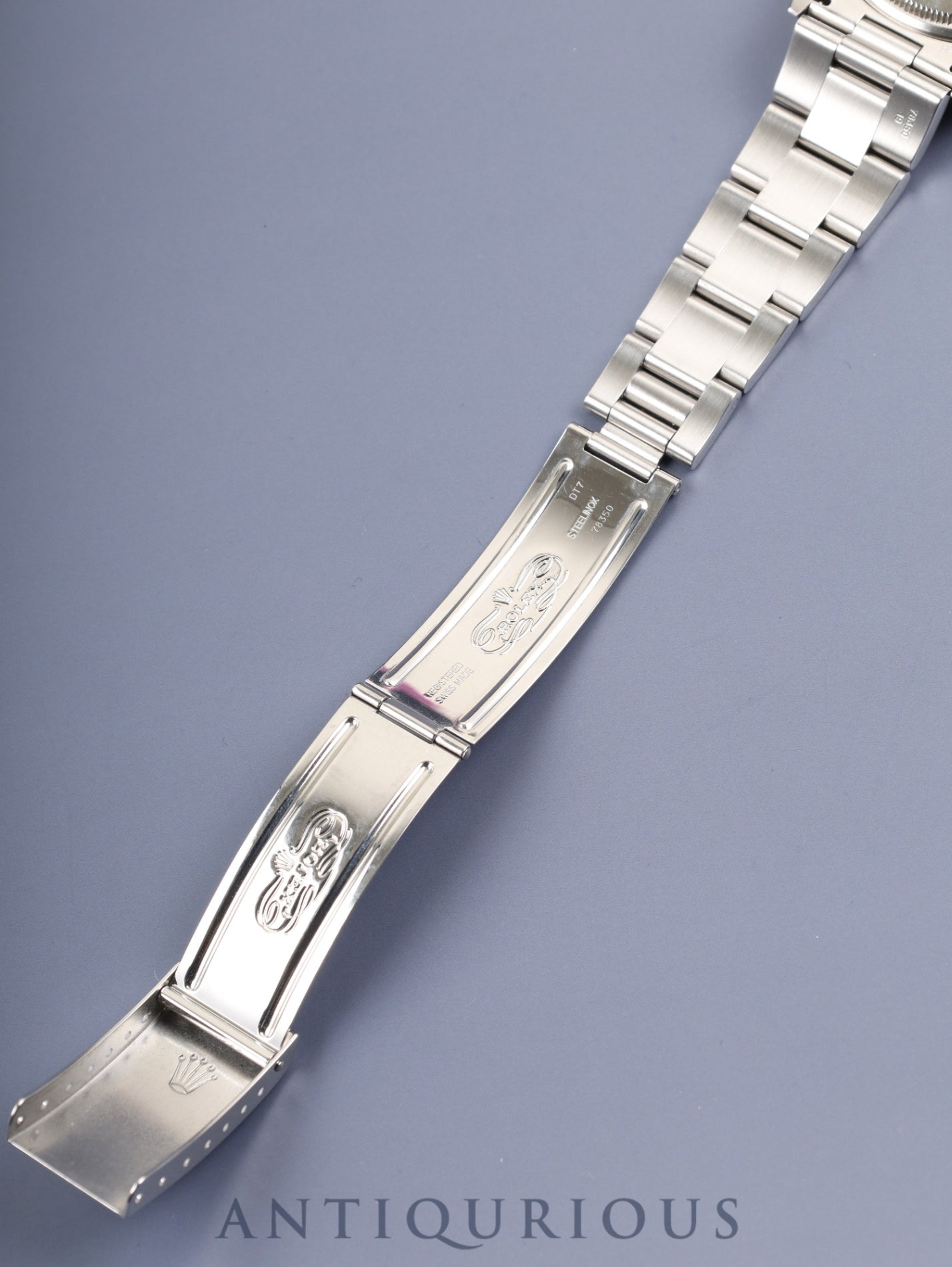 Rolex Air-King 14000 Automatic Caliber 3130 Stainless Steel Black Dial Y Series (2002) Warranty Card Box Tag Booklet Case Overhauled