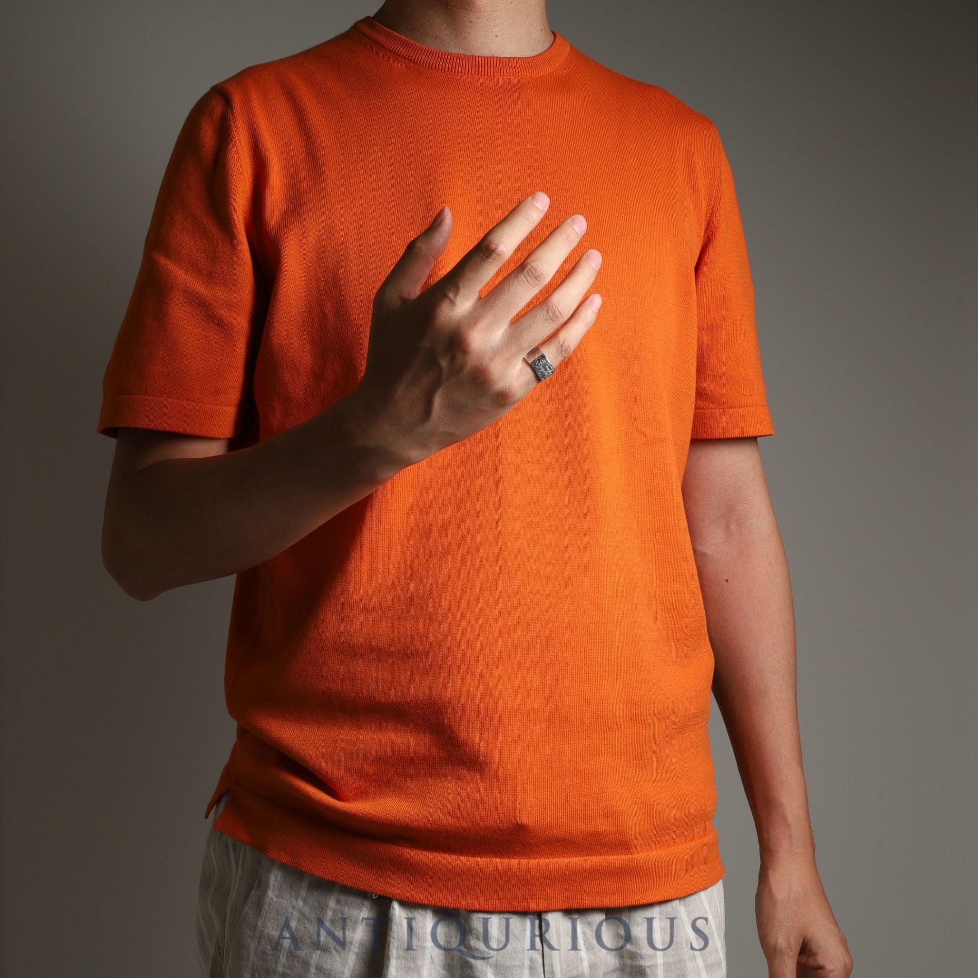 Tiffany Ring Notes Wide New York SV925 Box Dust Bag