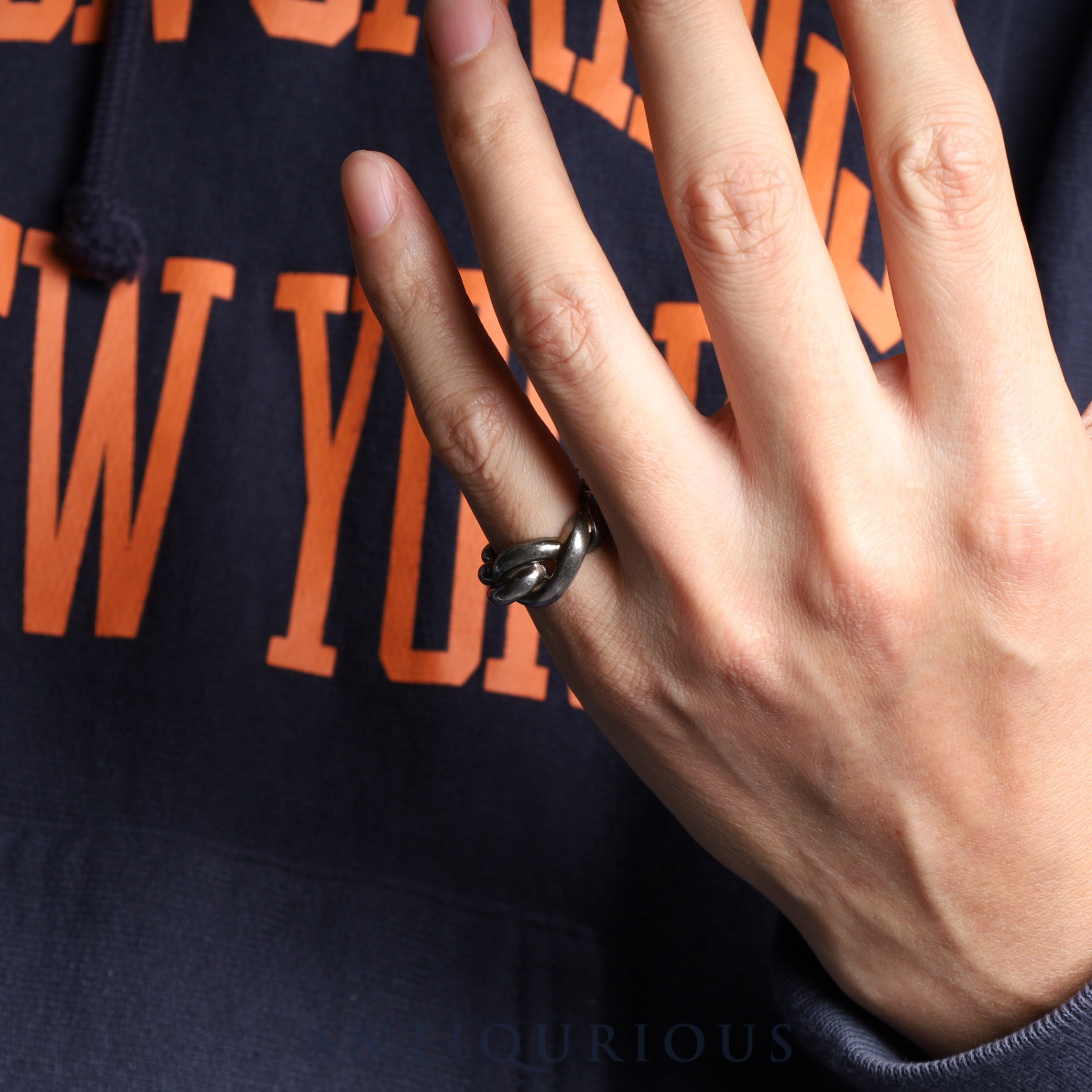 Hermes Ring Torsade SV925 #52