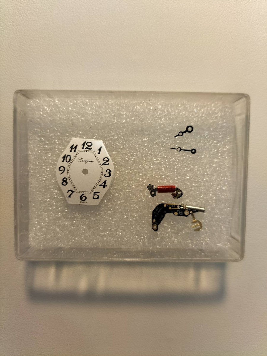 ロンジン ラ ヴィソント L5 184 9 クォーツ Cal.L963.2 750 純正革ベルト 純正尾錠(SS) ホワイトアラビア文字盤 オーバーホール済み