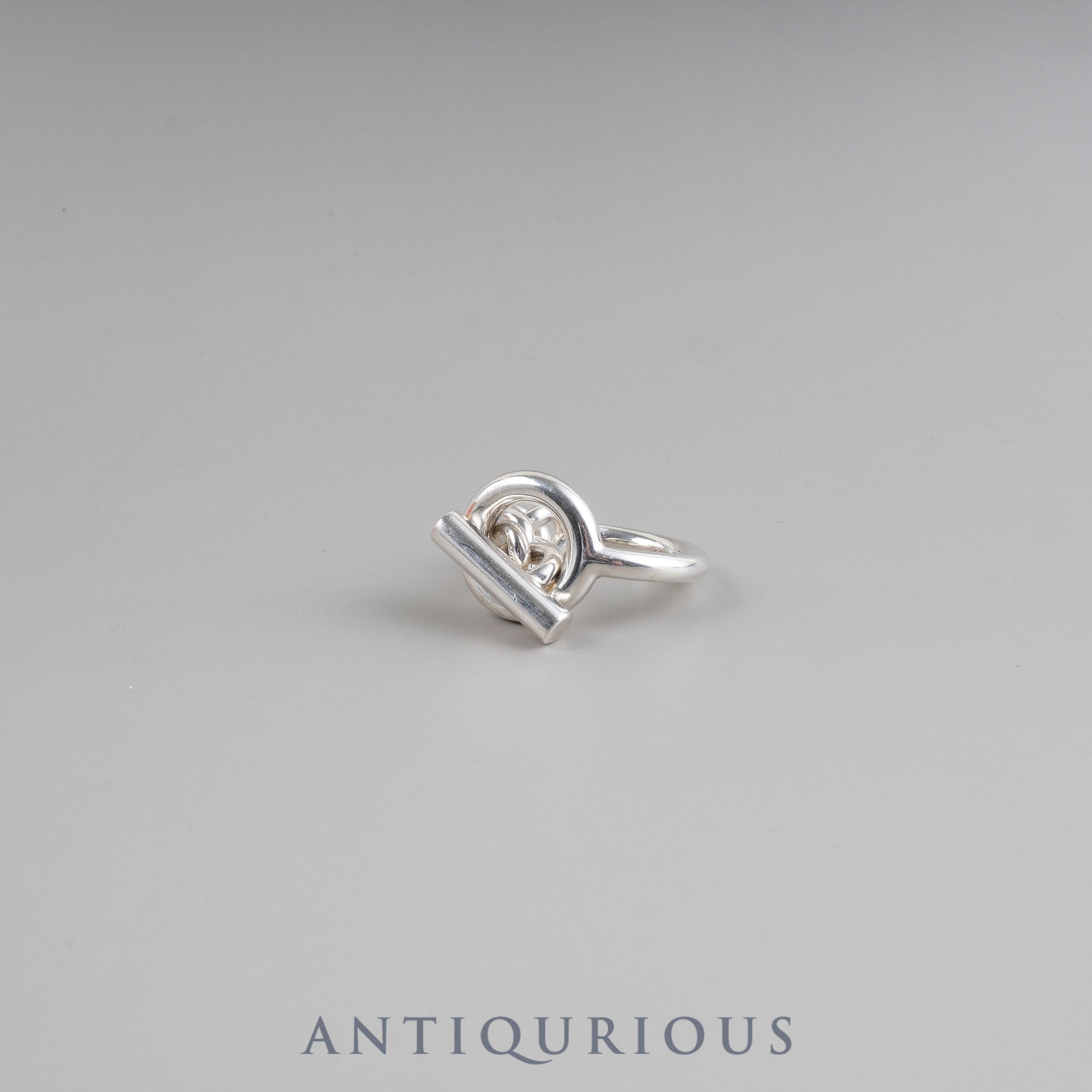 エルメス リング クロワゼット スターリングシルバー #58 23年刻 箱 冊子 保証書(2024年)