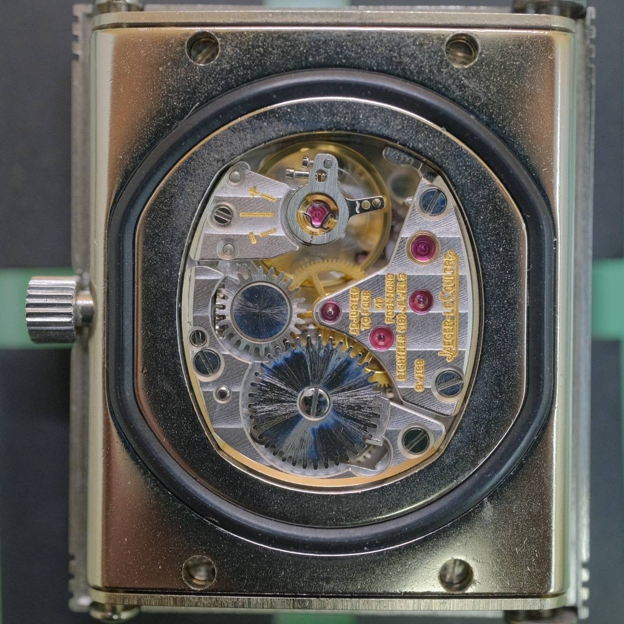 ジャガー・ルクルト レベルソクラシック 250.8.86/Q2508420 手巻き Cal846/1 シルバー文字盤 保証書(1995年) 箱 説明書