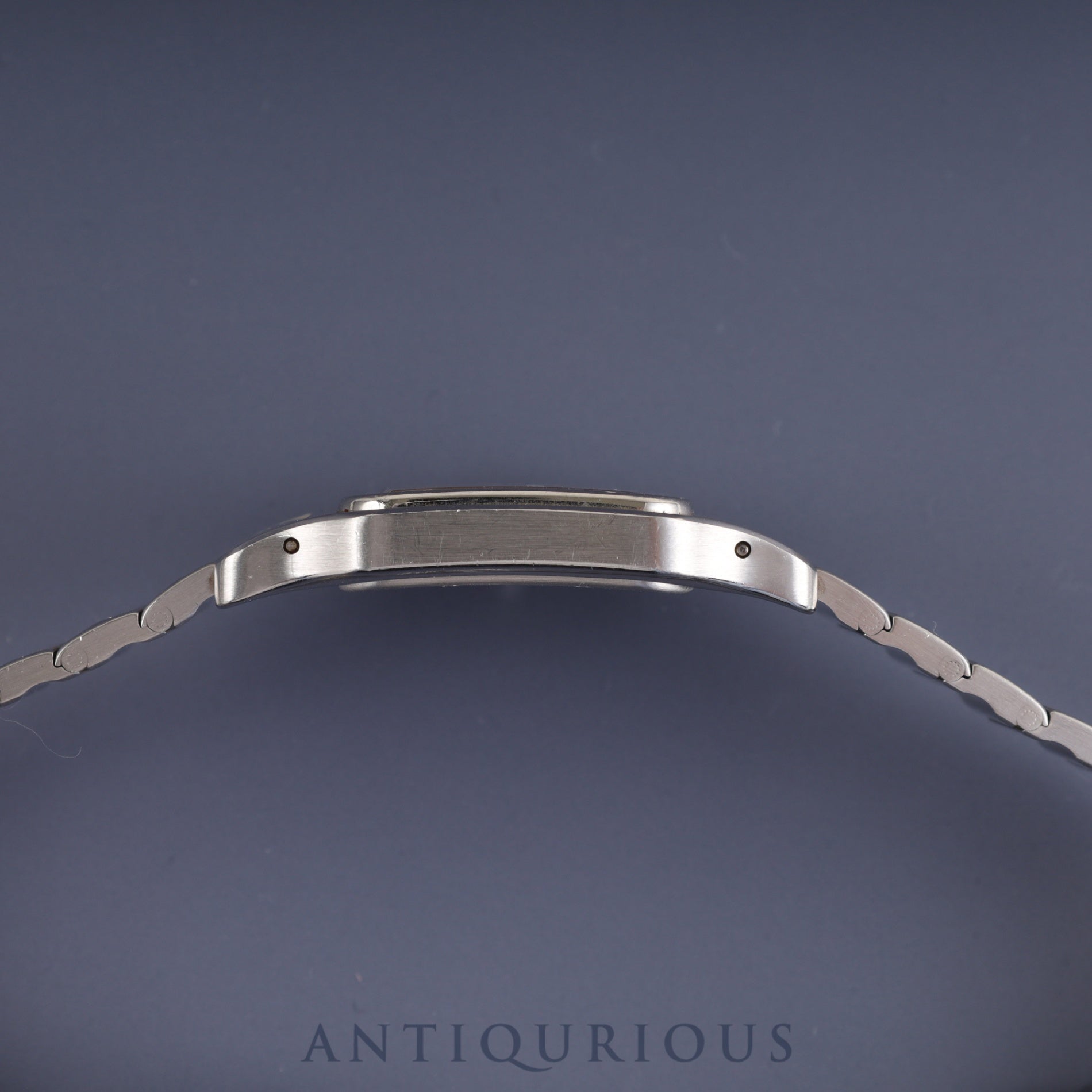 カルティエ サントス ガルベ LM W20018D6 / 987901 クォーツ Cal.87 SS SS ホワイトローマン文字盤 オーバーホール済み