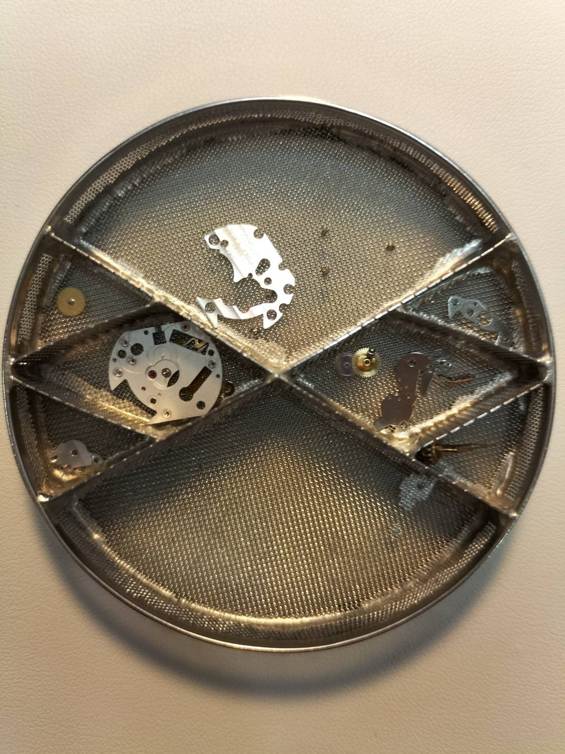 カルティエ マストタンク MM 2415 クォーツ Cal.057 SV925 革 純正Dバックル(GP) アイボリーローマン文字盤 オーバーホール済み