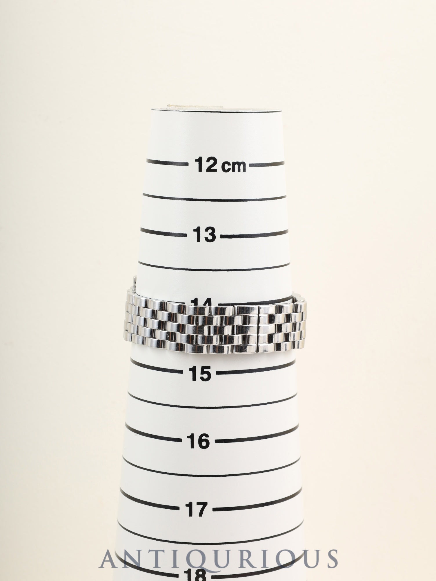 Tiffany Classic Square 525.1033 Quartz Caliber 901.001 Stainless Steel White Arabic Dial Overhauled