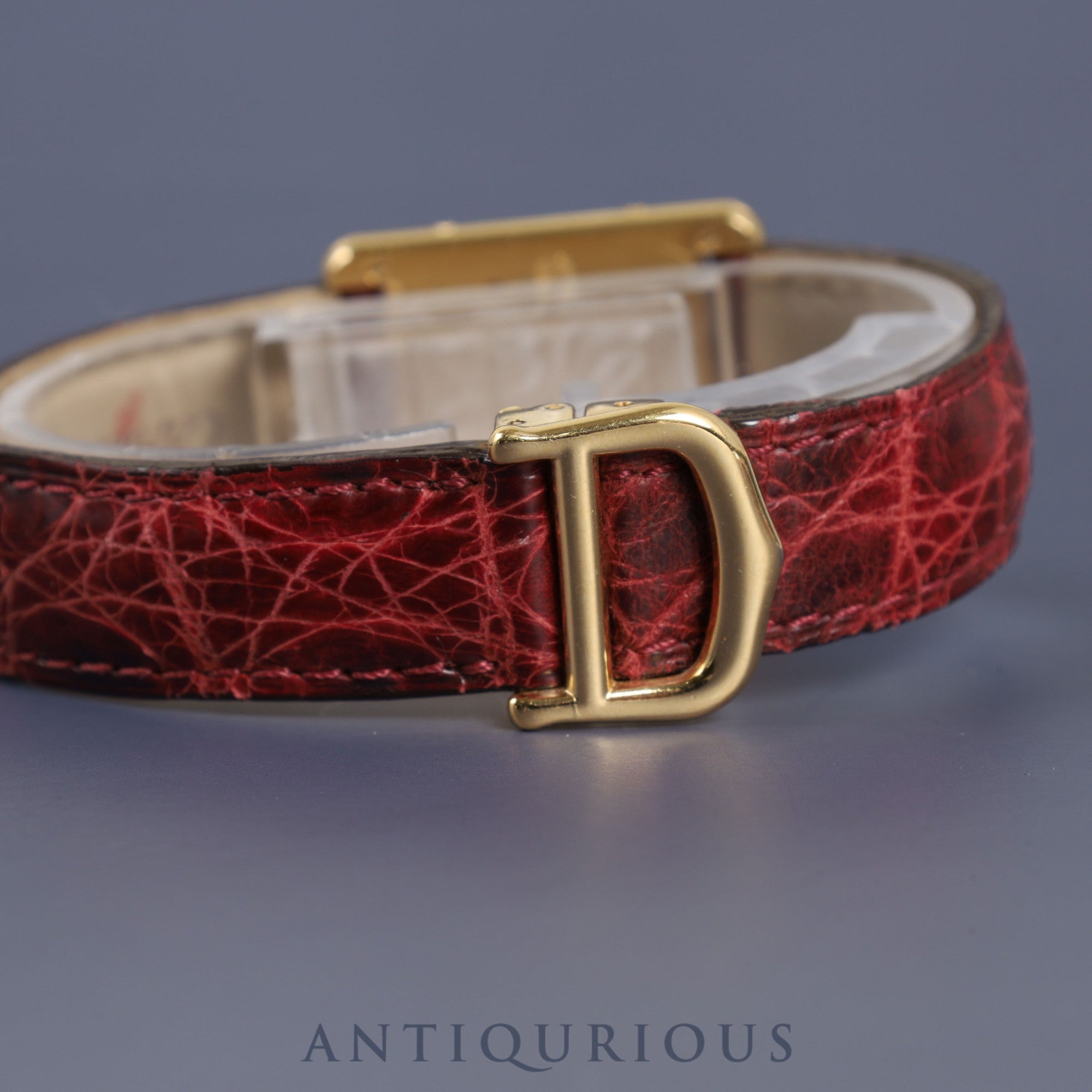 カルティエ マストタンク SM W1005554 / 5057001 クォーツ Cal.057 SV925 純正革ベルト 純正Dバックル オパラン文字盤 保証書(1998年)オーバーホール済み