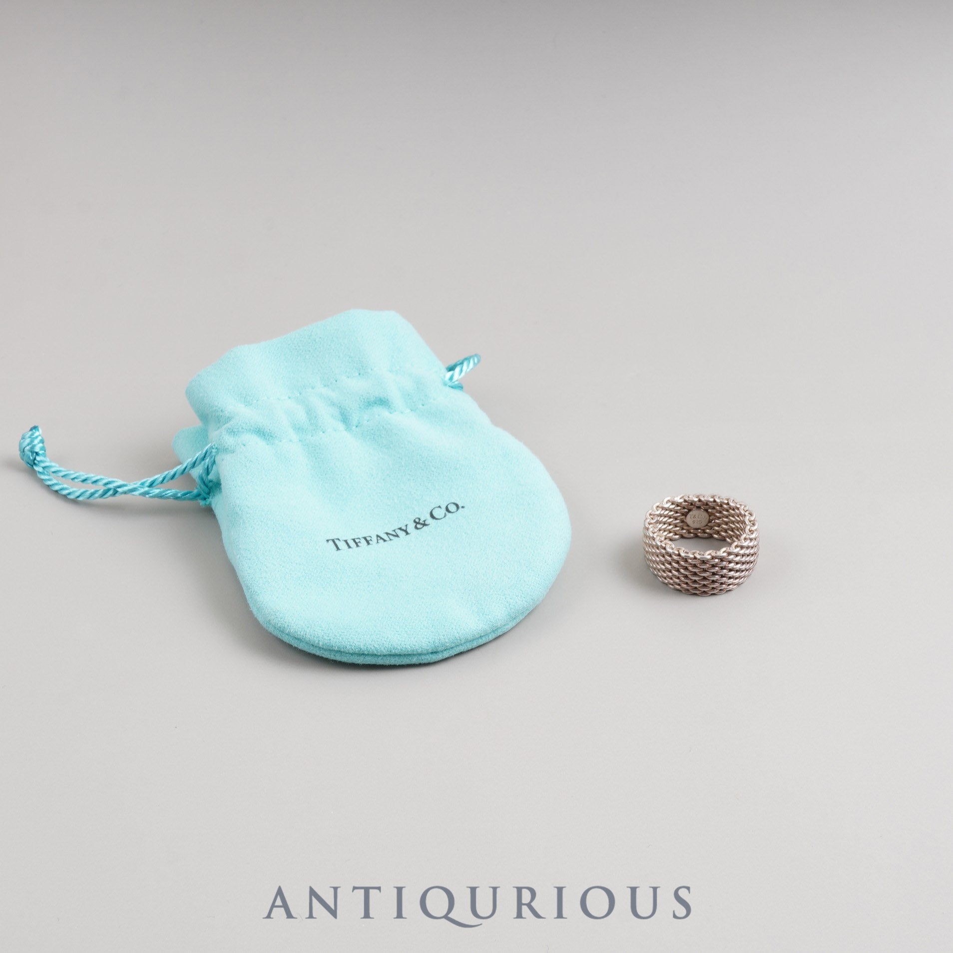 ティファニー リング サマセット スターリングシルバー 約15号 保存袋