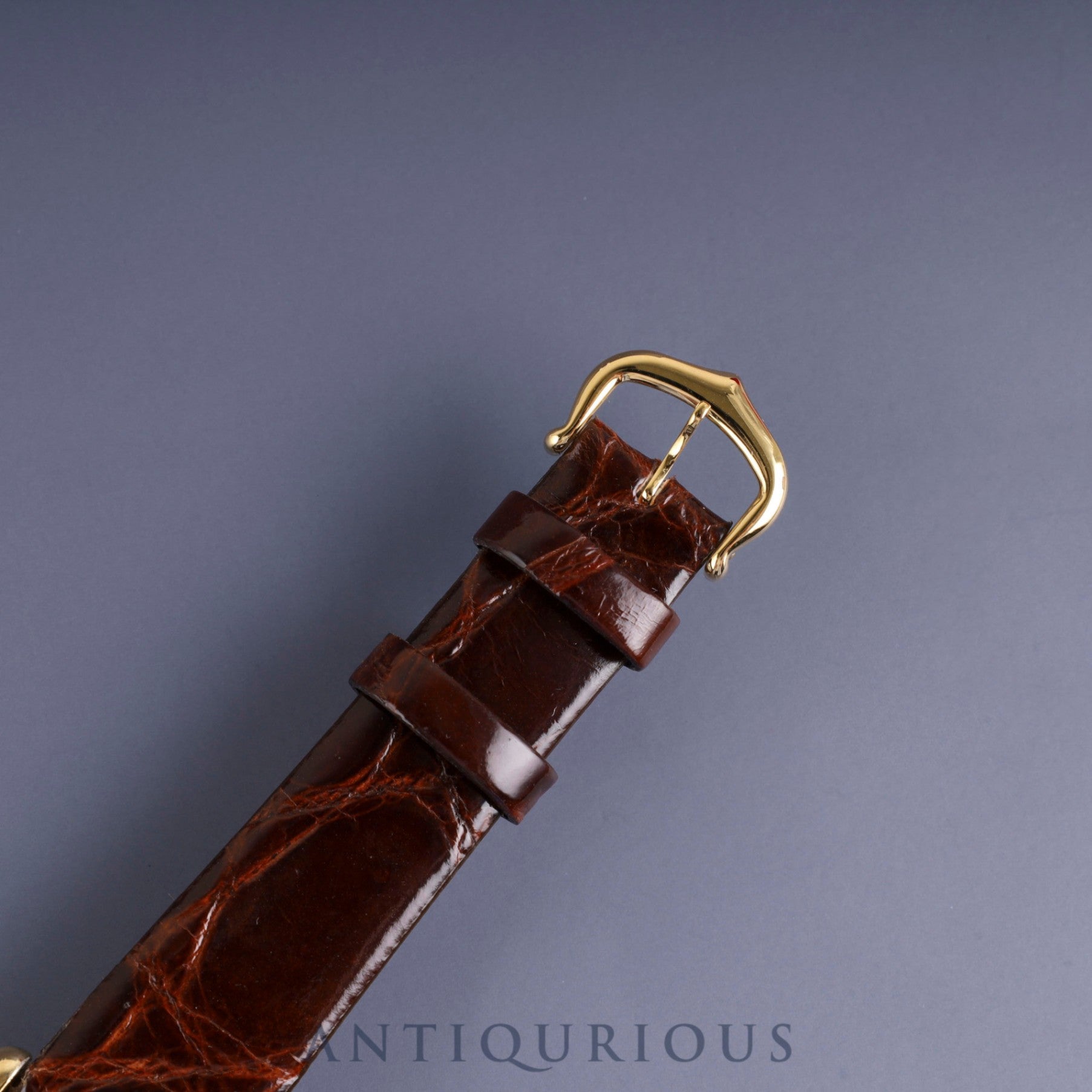 Cartier Must Tank LM 6 81006 Quartz Caliber 81 SV925 Leather Strap with Genuine GP Buckle, Ivory Cloisonné Dial, Overhauled