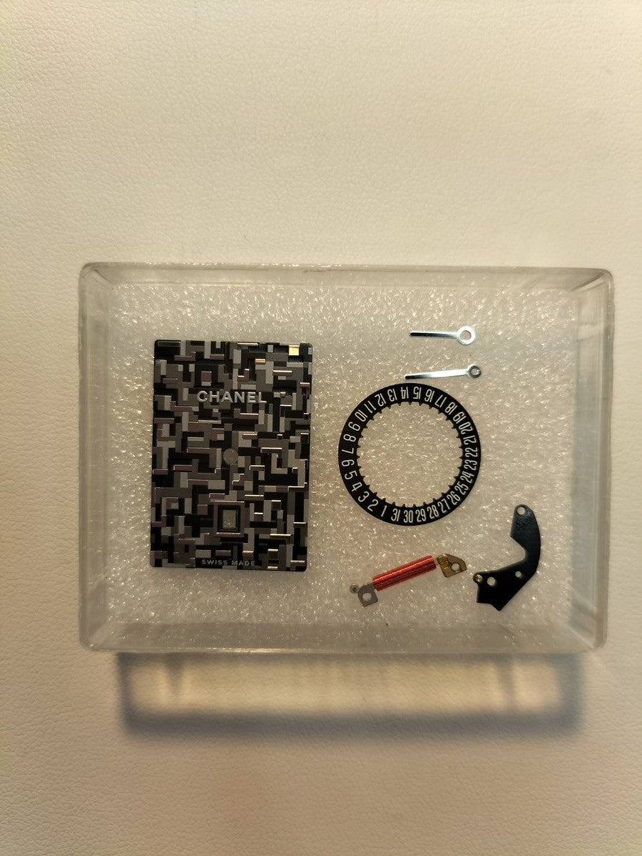 シャネル ボーイフレンド ネオツイード 世界1000本限定 H6128 クォーツ SS 純正革ベルト 純正尾錠(SS)グレー文字盤 箱 保証書(2019年)冊子 オーバーホール済み
