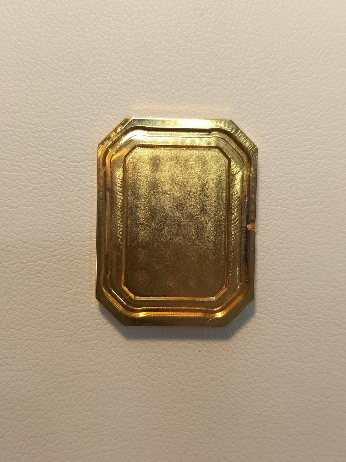 Chanel Premiere S H0001 Quartz Cal.976.001 GP GP/Leather Black Dial Overhauled