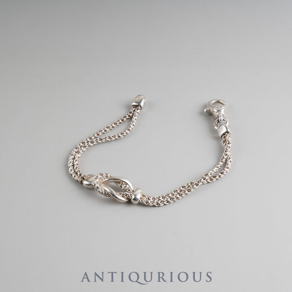 ティファニー ブレスレット ダブルロープ SV925