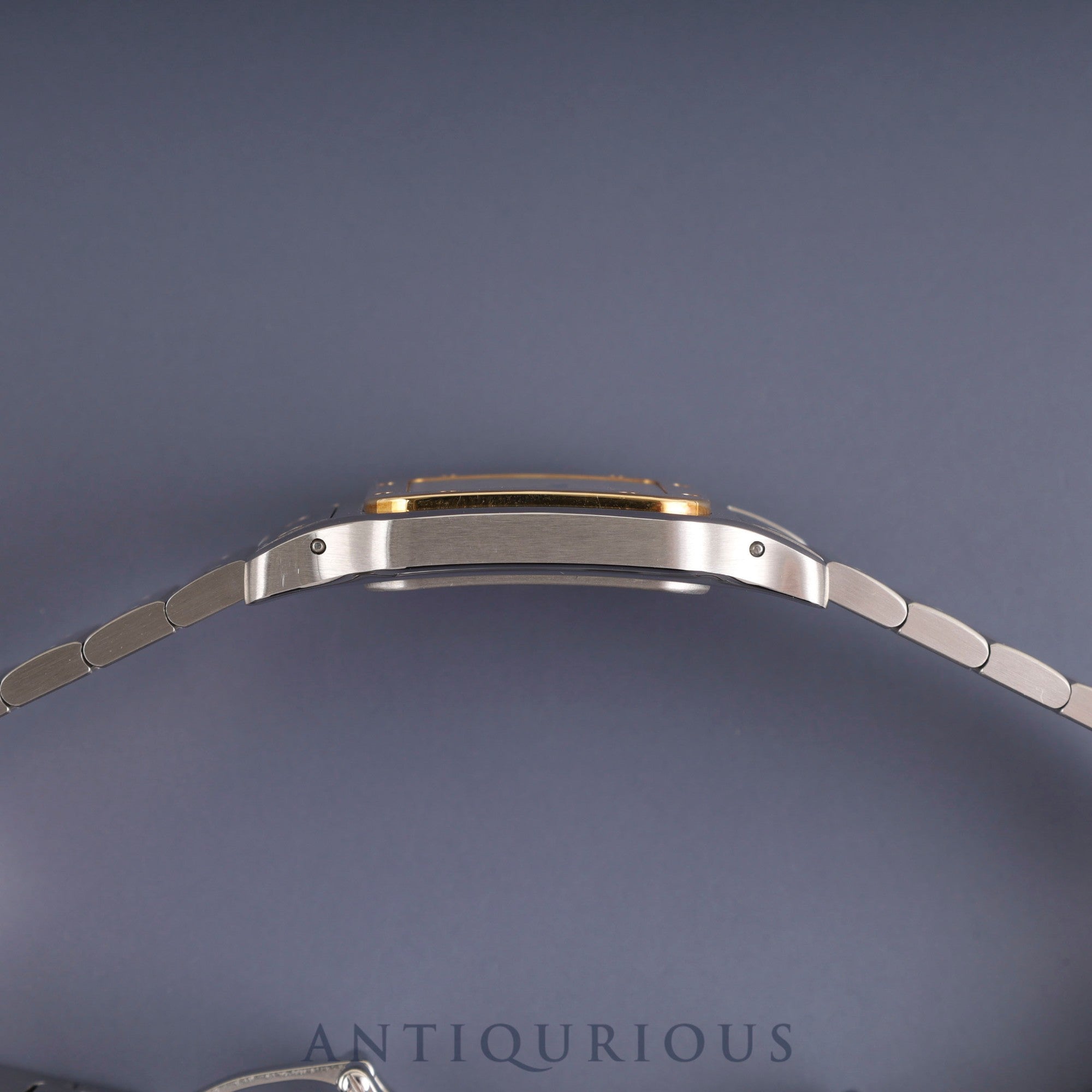 カルティエ サントス ガルベ LM W20011C4/1566 クォーツ Cal.687 SS/YG SS/YG アイボリー文字盤 箱 冊子 保証書(2006年)オーバーホール済み