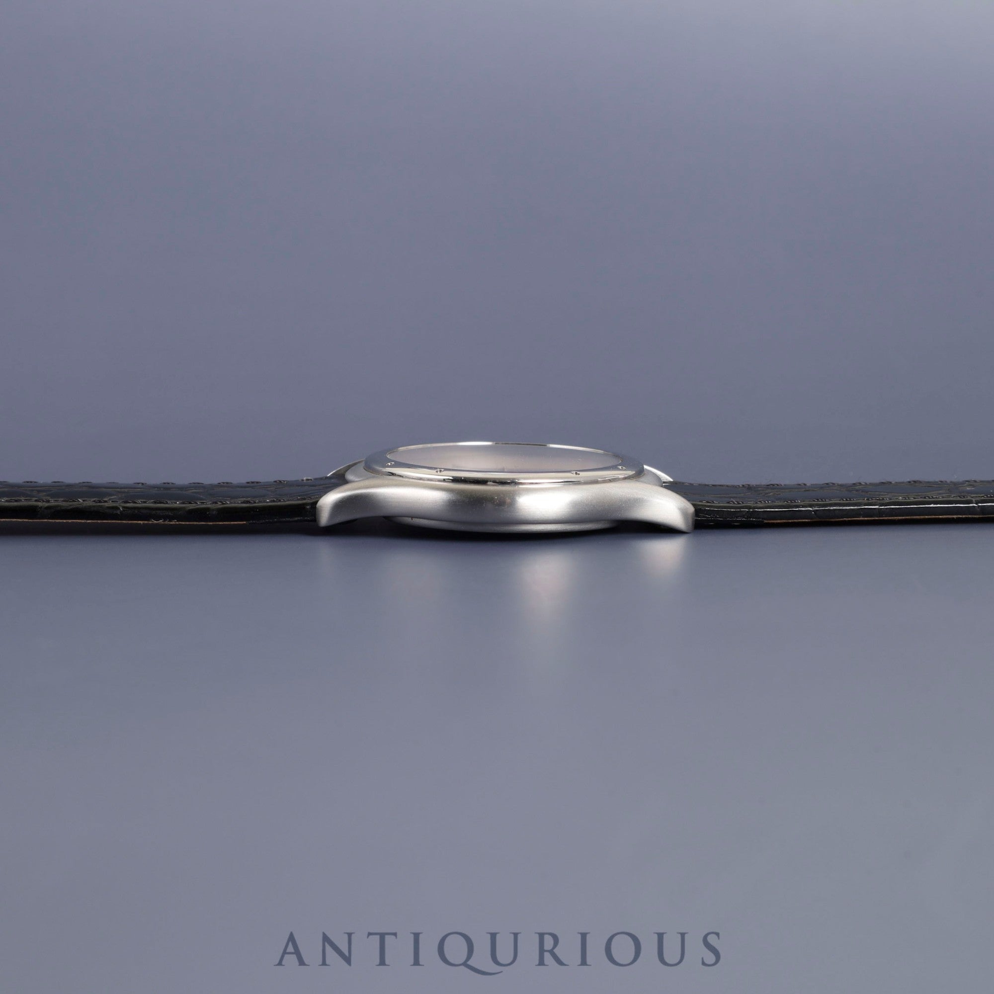 Cartier Panthere Cougar LM W35002F5 / 987904 Quartz SS Leather Genuine Buckle (SS) White Roman Dial Overhauled