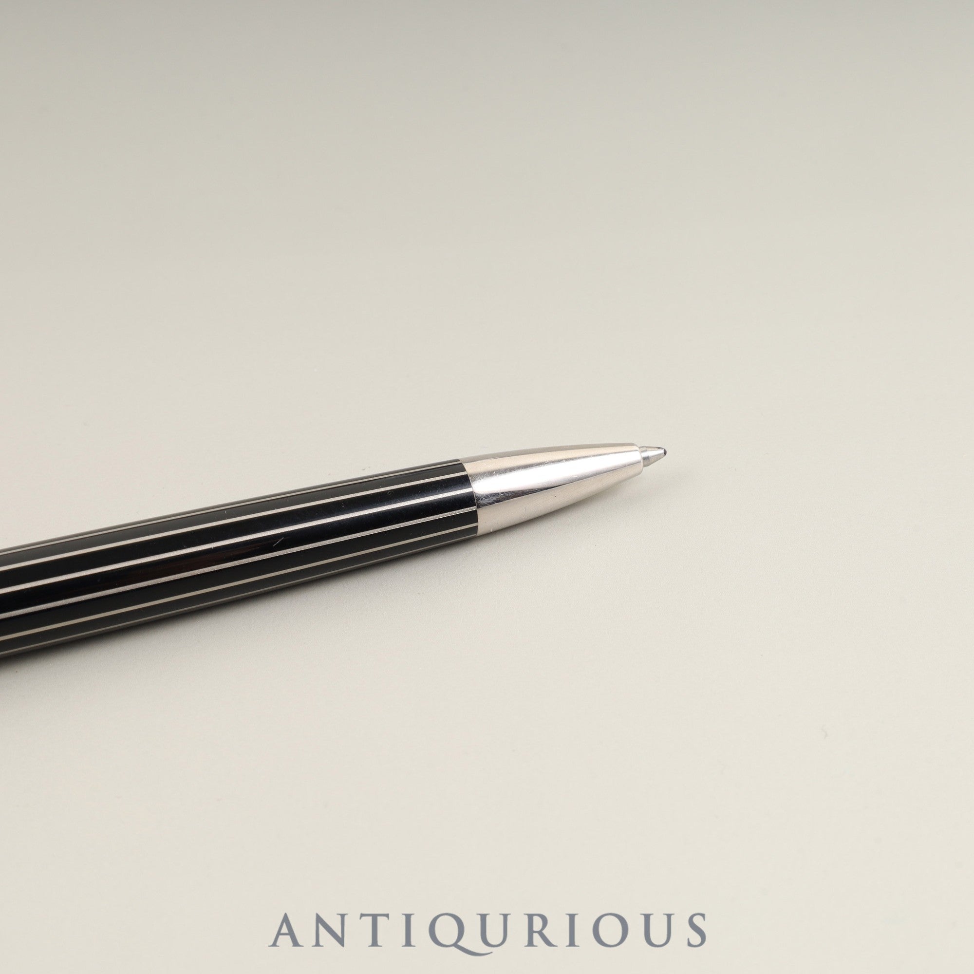 ダンヒル ボールペン サイドカー ツイスト式 GP ブラック×シルバー 箱 冊子 保証書 未使用純正リフィル(ブラック)