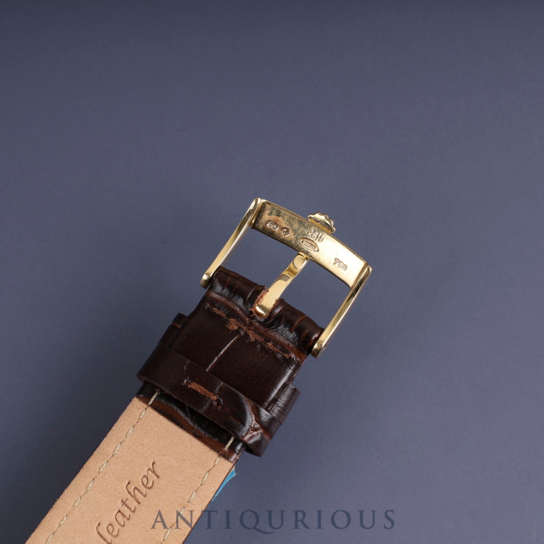 Rolex Cellini 5115/8 Manual winding Cal.1602 750 Leather Genuine buckle (750) Ivory engraved computer dial Warranty (2014) Genuine replacement belt Overhauled