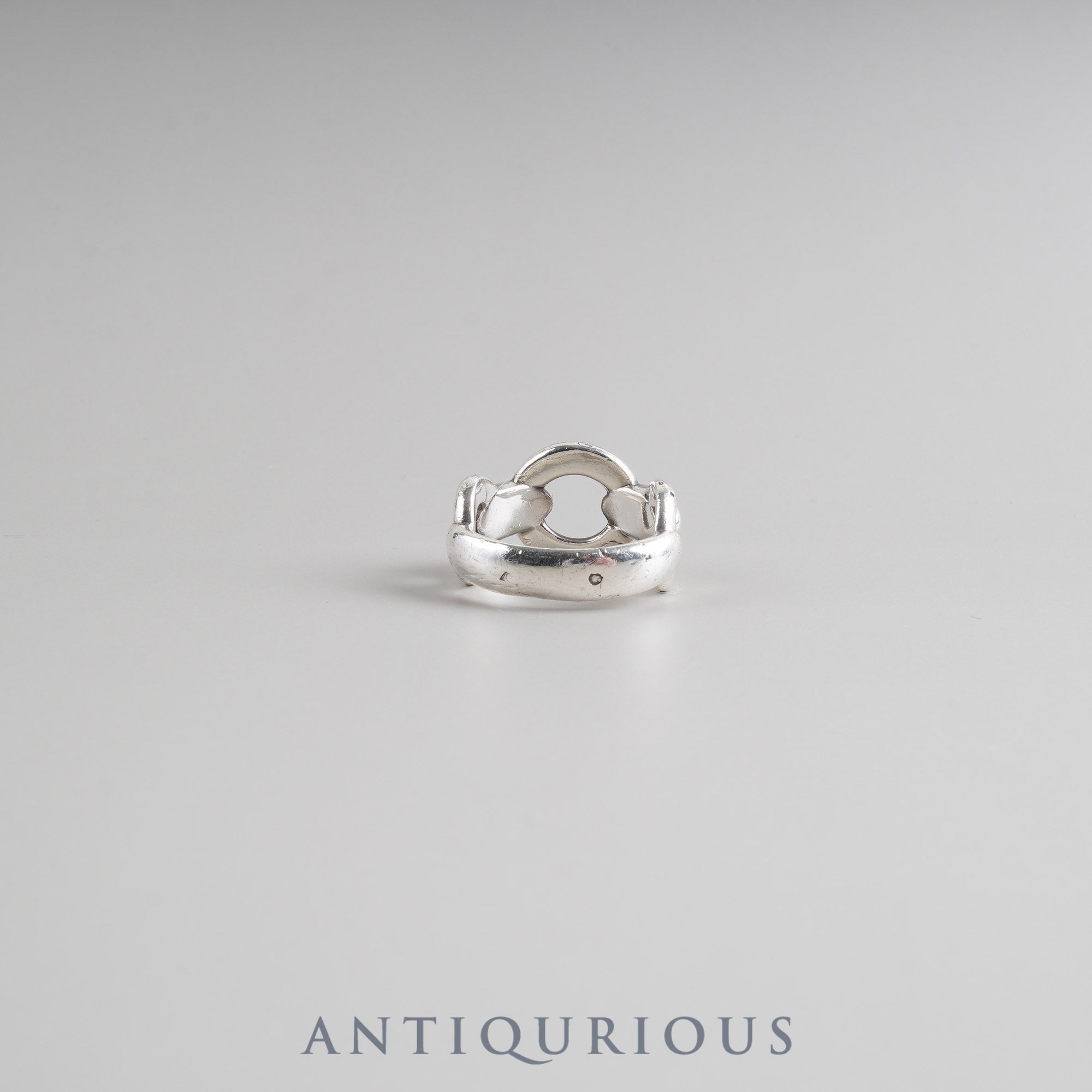 Hermes Ring Horsebit SV925 #52