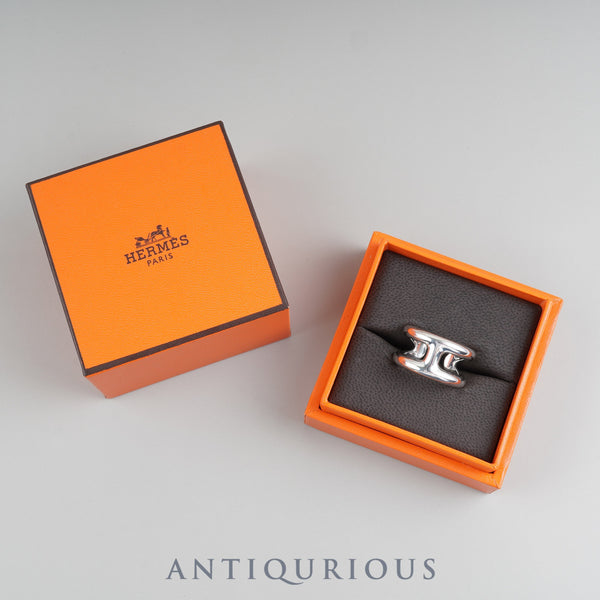 エルメス リング オスモズ PM スターリングシルバー #56 約15.5号 23年刻