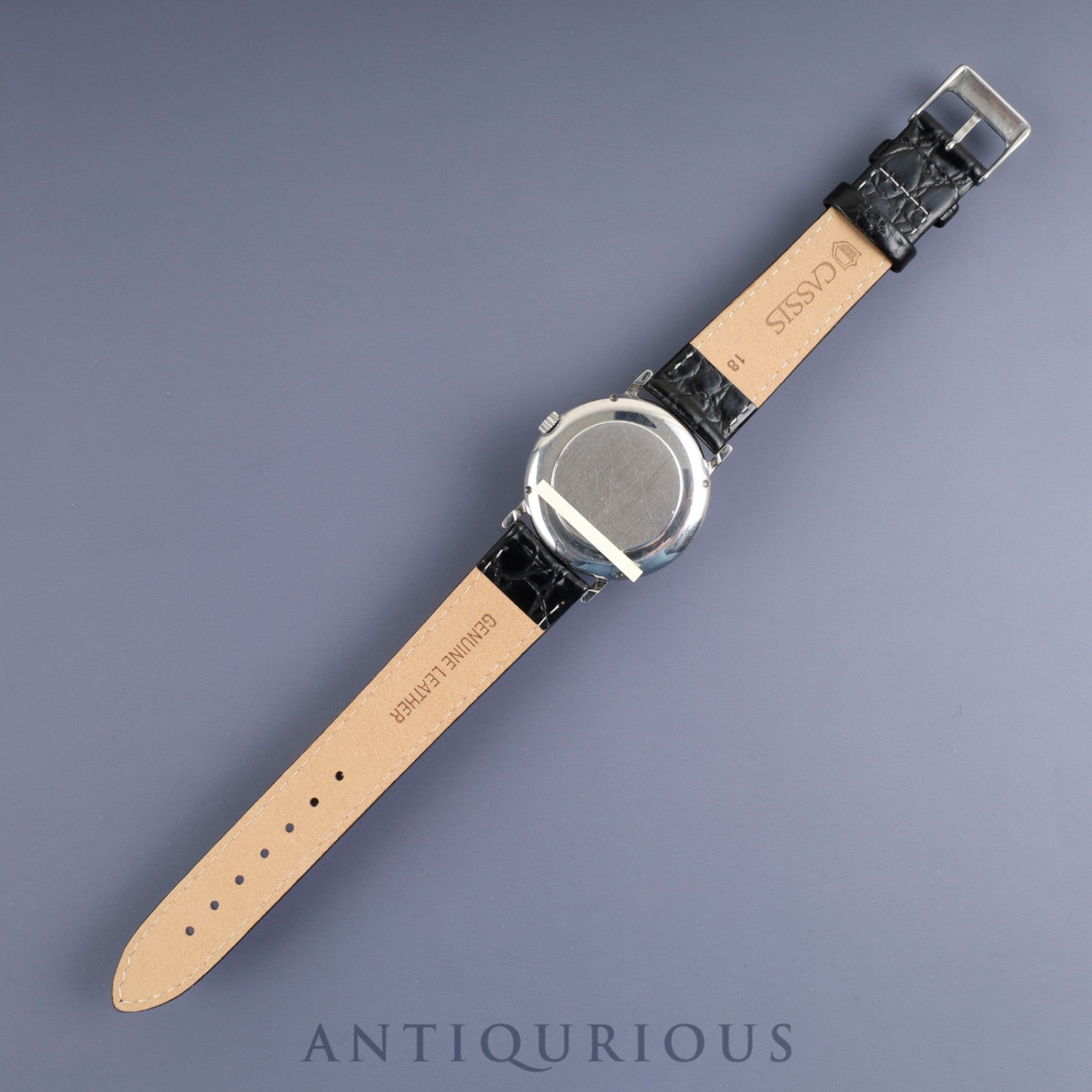 IWC Portofino 3513024 Automatic Caliber C30120 Stainless Steel Leather Strap with Aftermarket Buckle (Stainless Steel) White Dial Overhauled