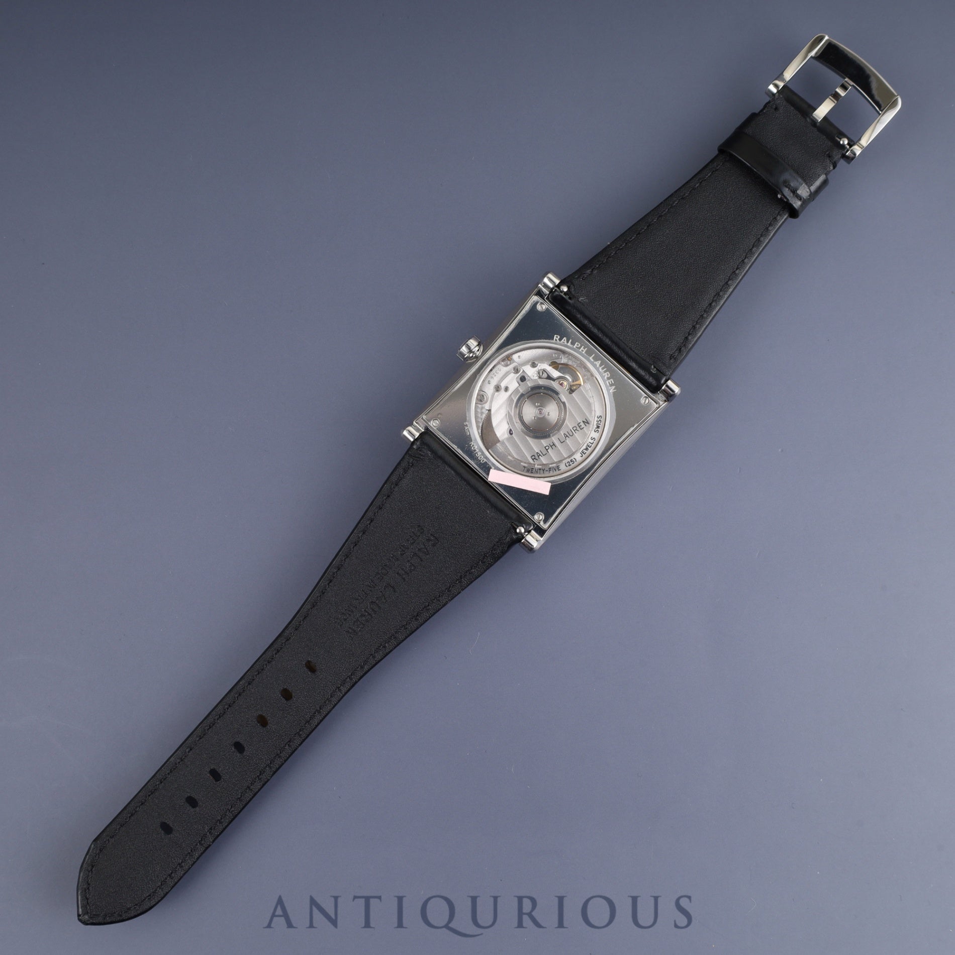 ラルフローレン RL867 35 MM 自動巻き Cal.RL300-1  SS 純正革ベルト 純正尾錠(SS)ブラック文字盤 箱 オーバーホール済み