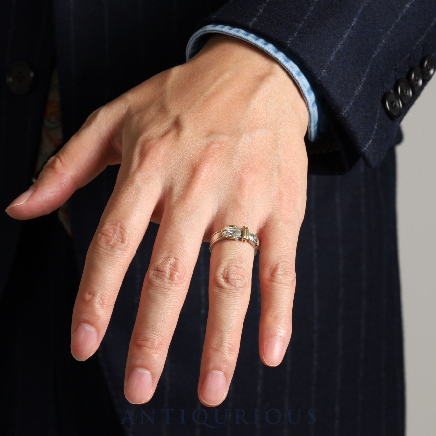 Hermes Ring Santur SV925/750 Size 14 Case