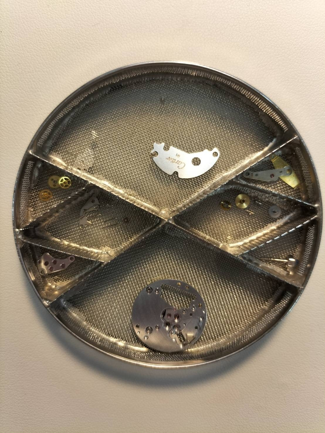 Cartier Must Tank LM 681006 Quartz Cal.81 SV925 Leather Genuine Buckle (SS) White Roman Dial Overhauled