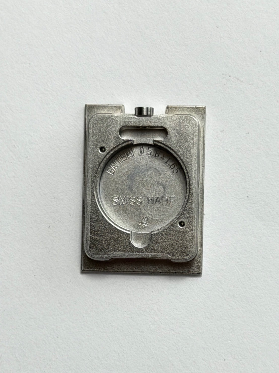 カルティエ タンク バスキュラント SM W1016830 / 2386 クォーツ Cal.059 SS 革 純正Dバックル(SS)グレーアラビア文字盤(SWISS MADE表記 / 裏彫りあり)箱 冊子 保証書(2002年)オーバーホール済み