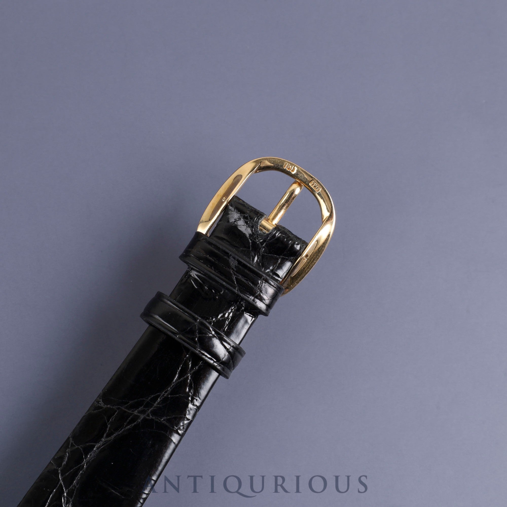 パテック・フィリップ ゴールデンエリプス 3848 手巻き Cal.215 750 革 純正尾錠(750)ブルー文字盤 オーバーホール済み