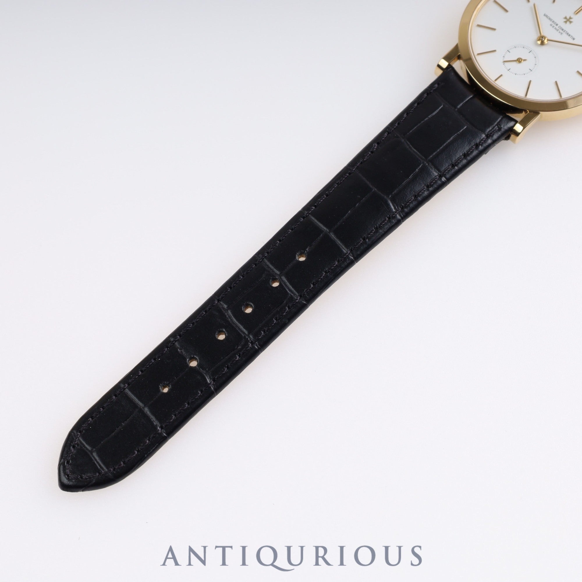 Vacheron Constantin Essential 92240/000J-4 Manual winding Cal.1014/1 YG Leather White dial Box Case Warranty card